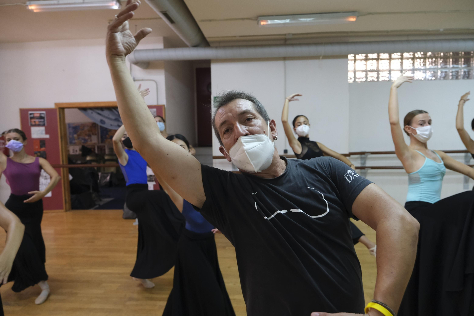 Fotogalería clases magistrales Víctor Ullate y Eduardo Lao en Centro de Danza Entreacto.