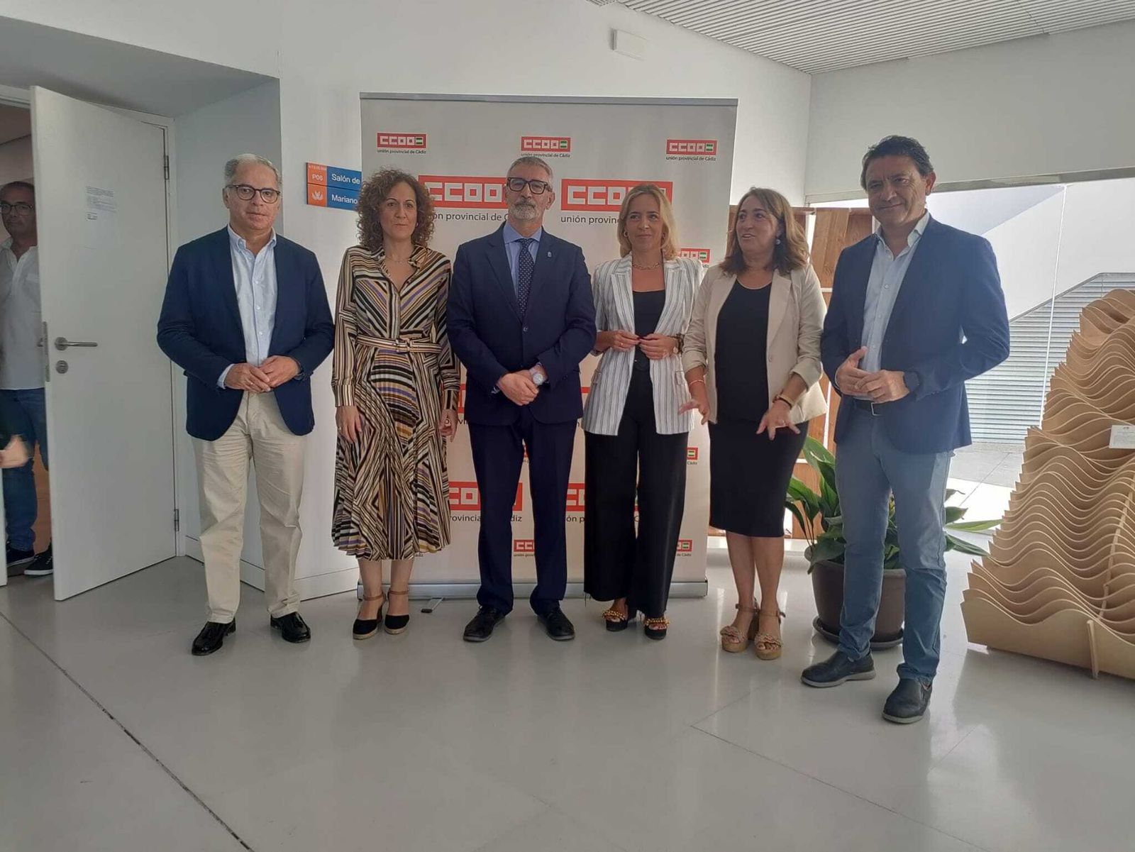 Autoridades asistentes a las jornadas.