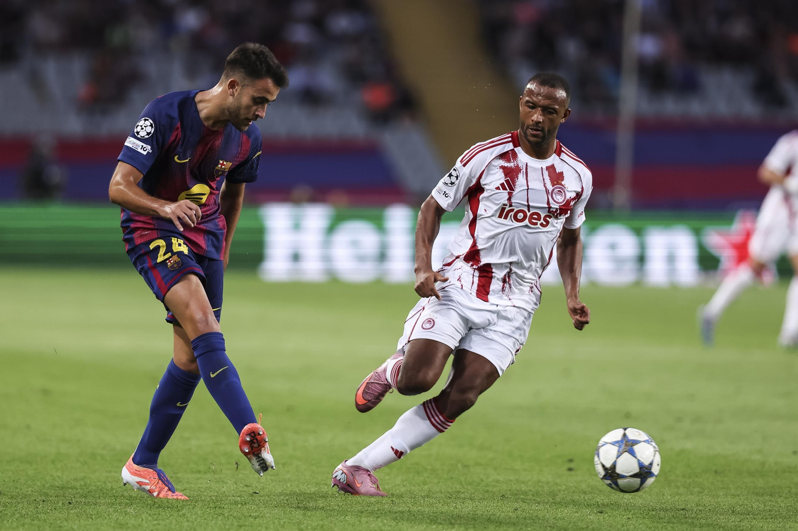 Las fotos del Barcelona-Olympiacos