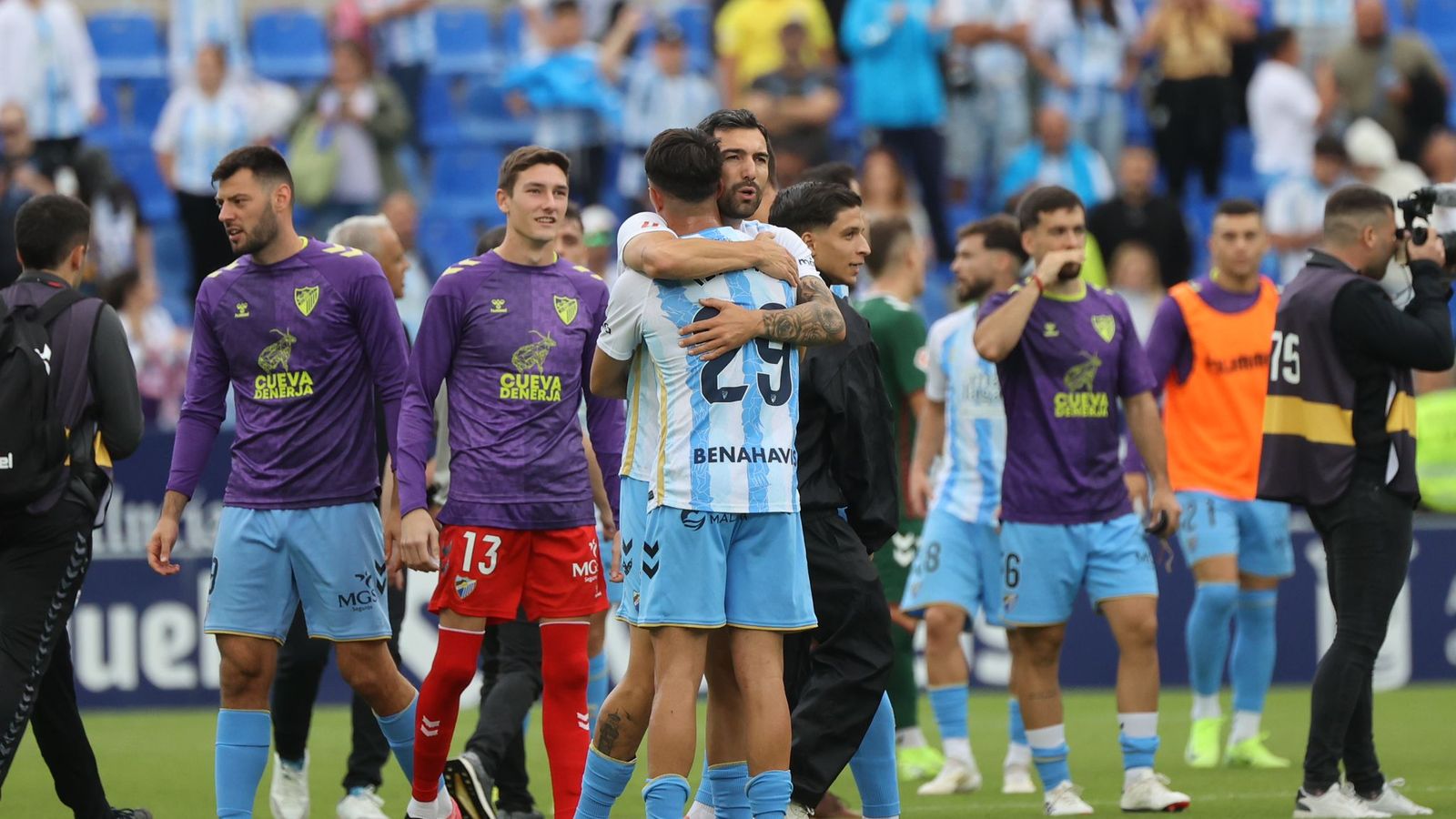 El Málaga CF - Eibar, en fotos