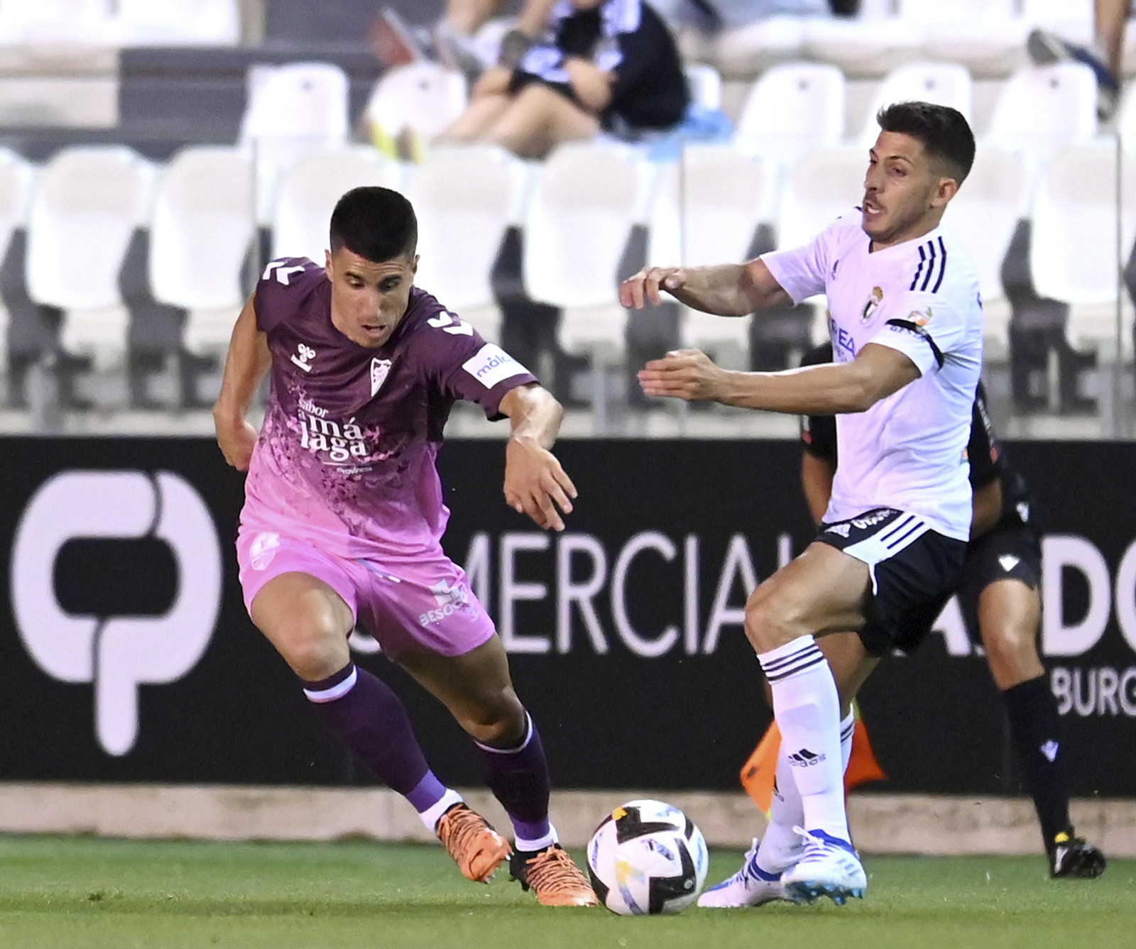 Fotos del Burgos CF-Málaga CF, jornada 1 de la Liga Smartbank
