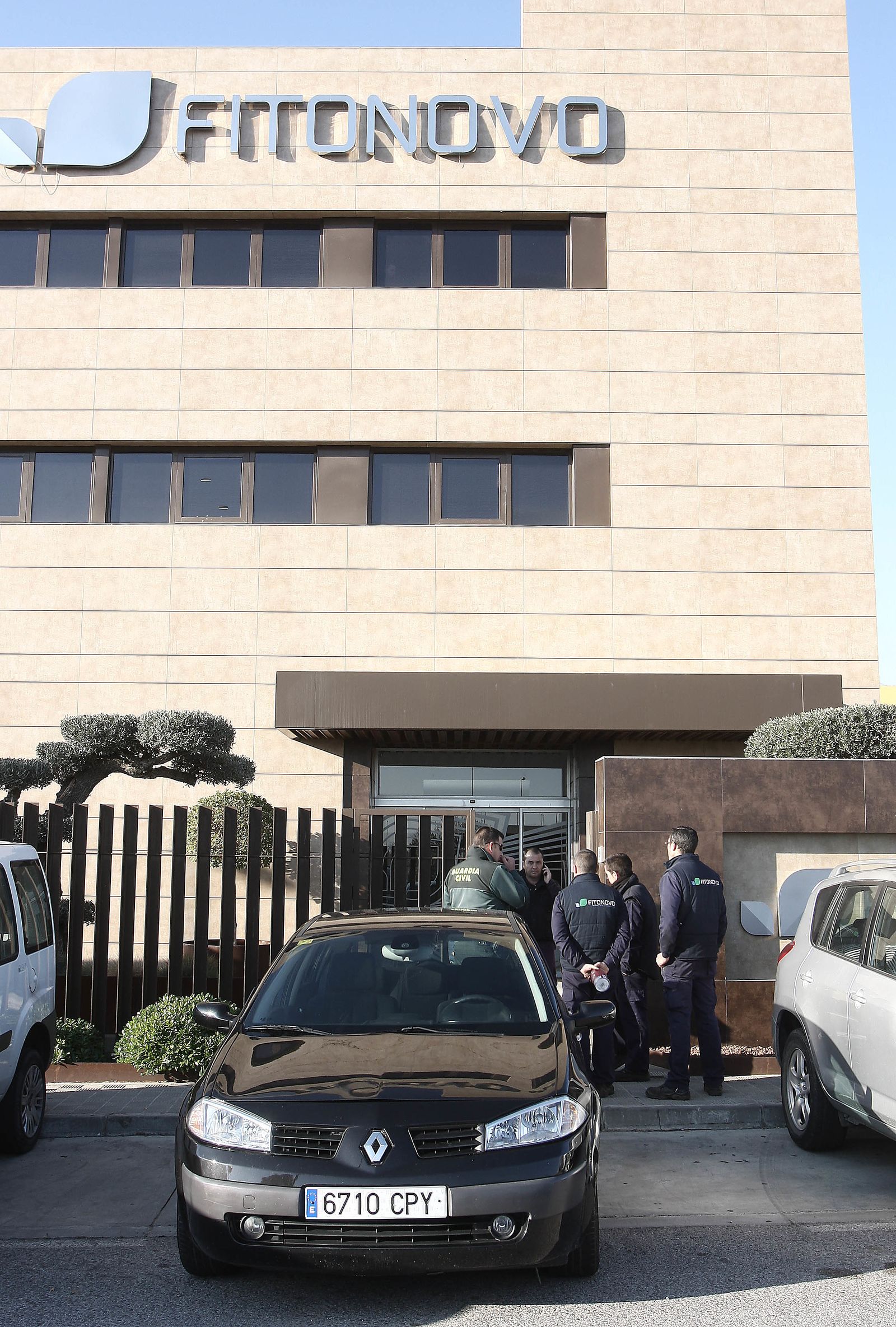 La sede de la empresa Fitonovo, implicada en la operación Madeja.