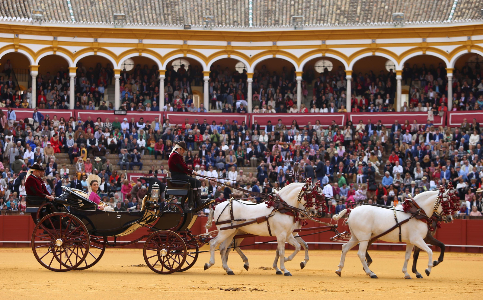 XXXIII Exhibición del Real Club de Enganches de Andalucía en la Maestranza