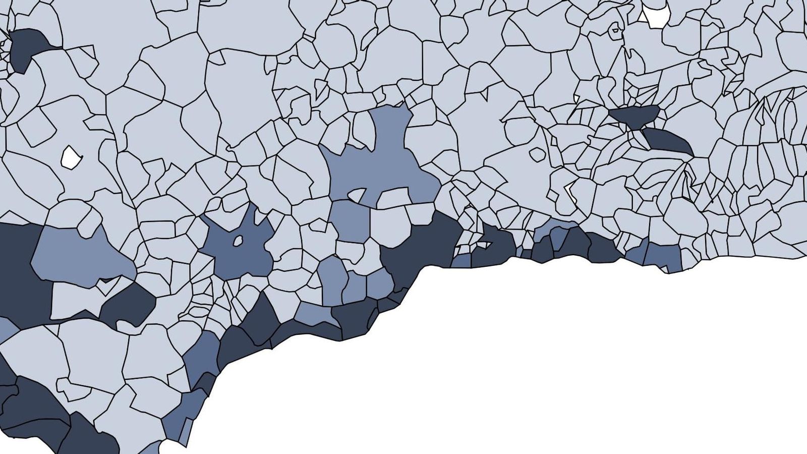 Viviendas turísticas por municipio según el INE
