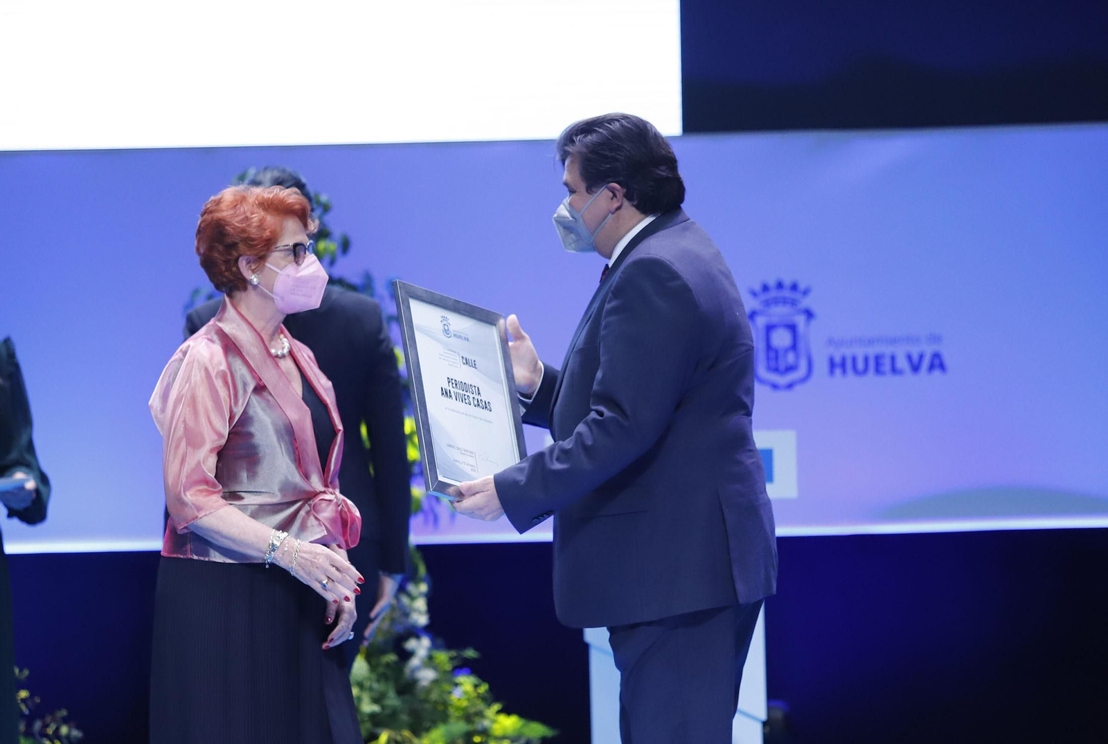 Imágenes de la entrega de las nuevas calles de la ciudad de Huelva