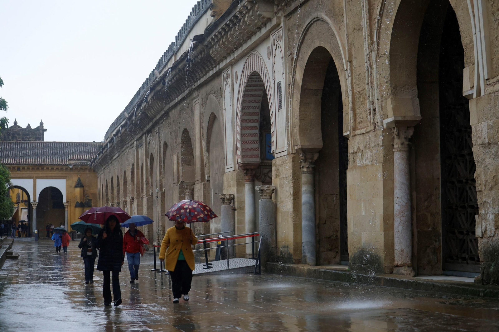 Los últimos coletazos de la borrasca Claudia a su paso por Córdoba