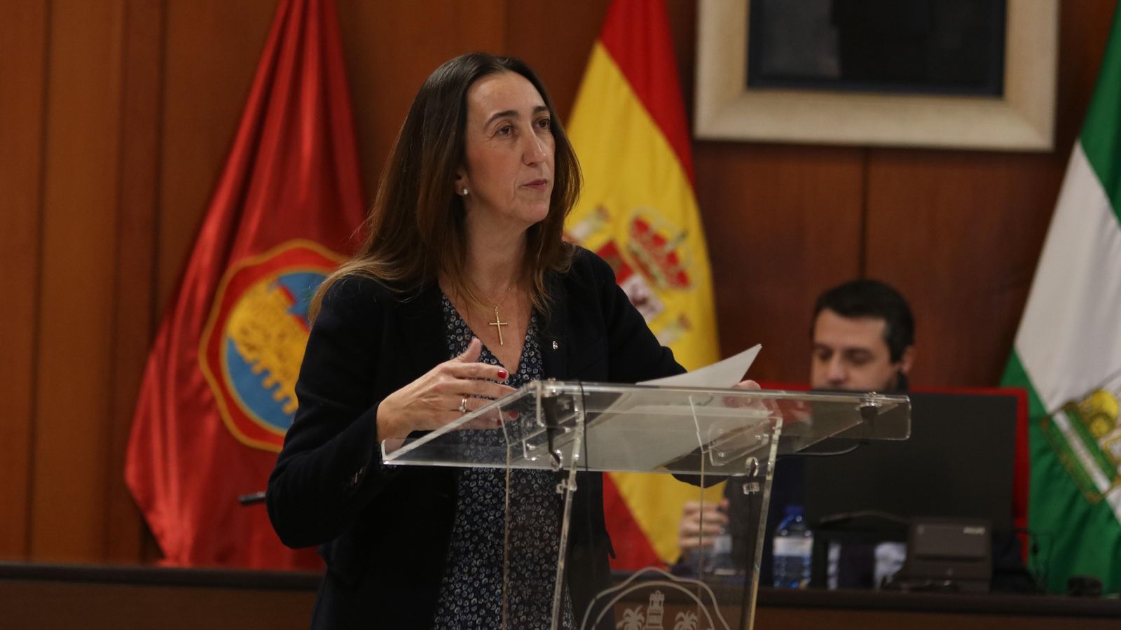 la portavoz de Vox, Paula Badanelli.