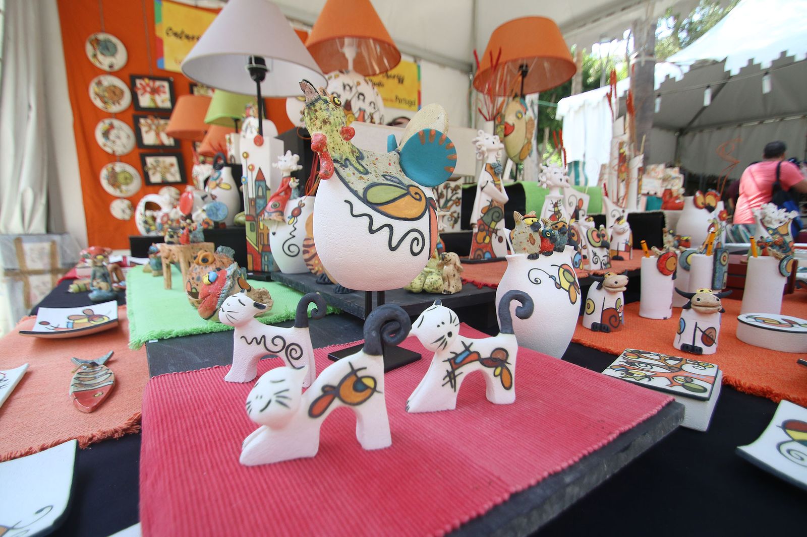 Fotogalería de la inauguración de la feria de alfarería. Feria de Almería 2019