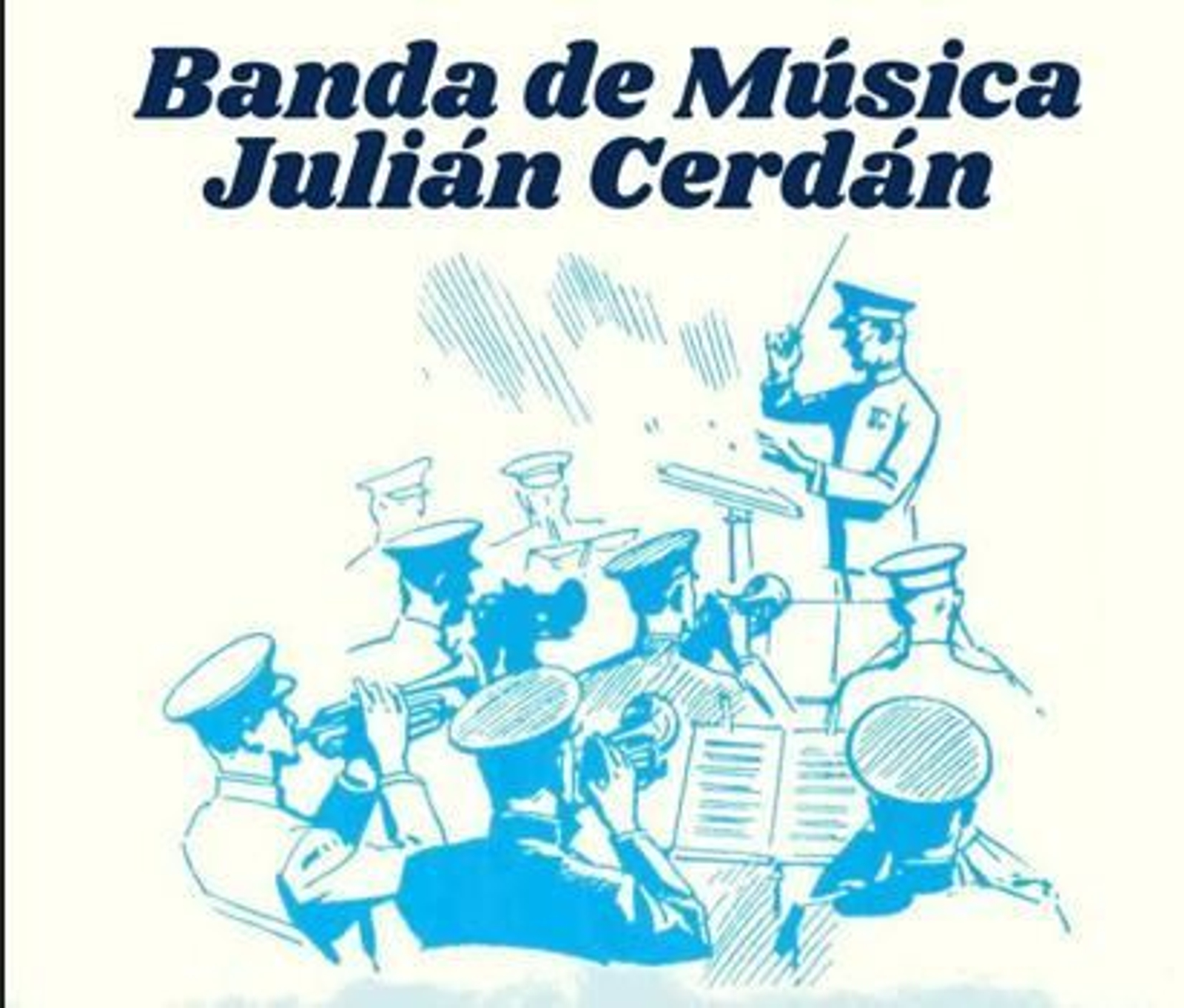 Cartel de los conciertos en La Calzada.