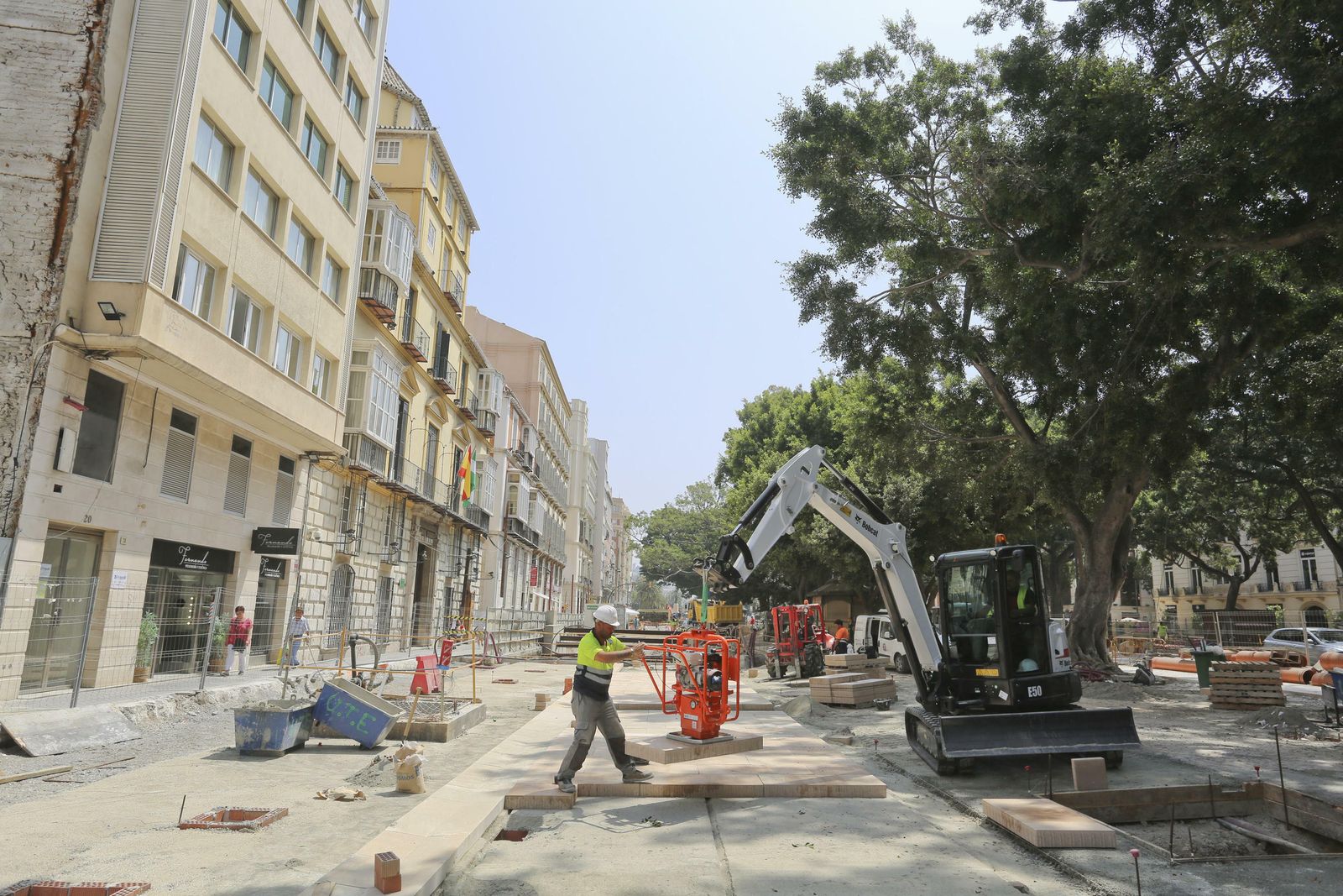 Las fotos de la reurbanización de la Alameda de Málaga