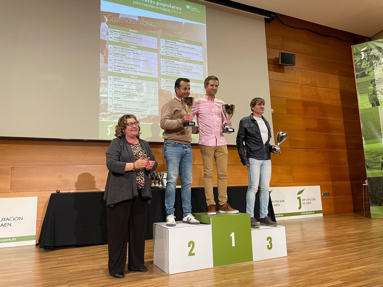 Entrega de galardones del XV Gran Premio de Carreras Populares ‘Jaén, paraíso interior’, en imágenes
