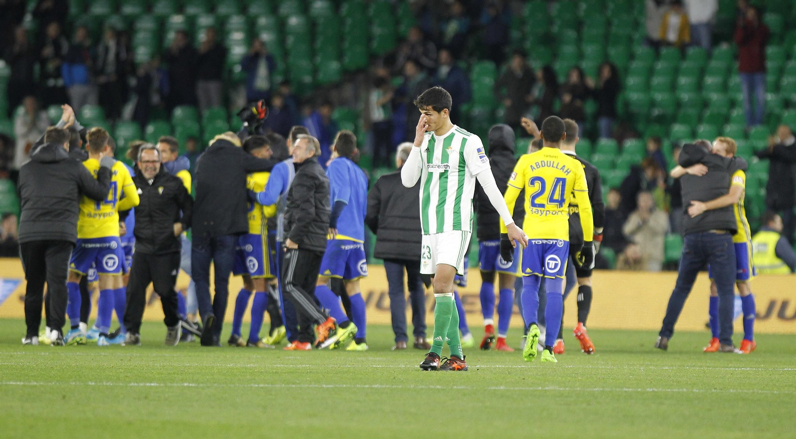 Las imágenes del Betis-Cádiz de Copa