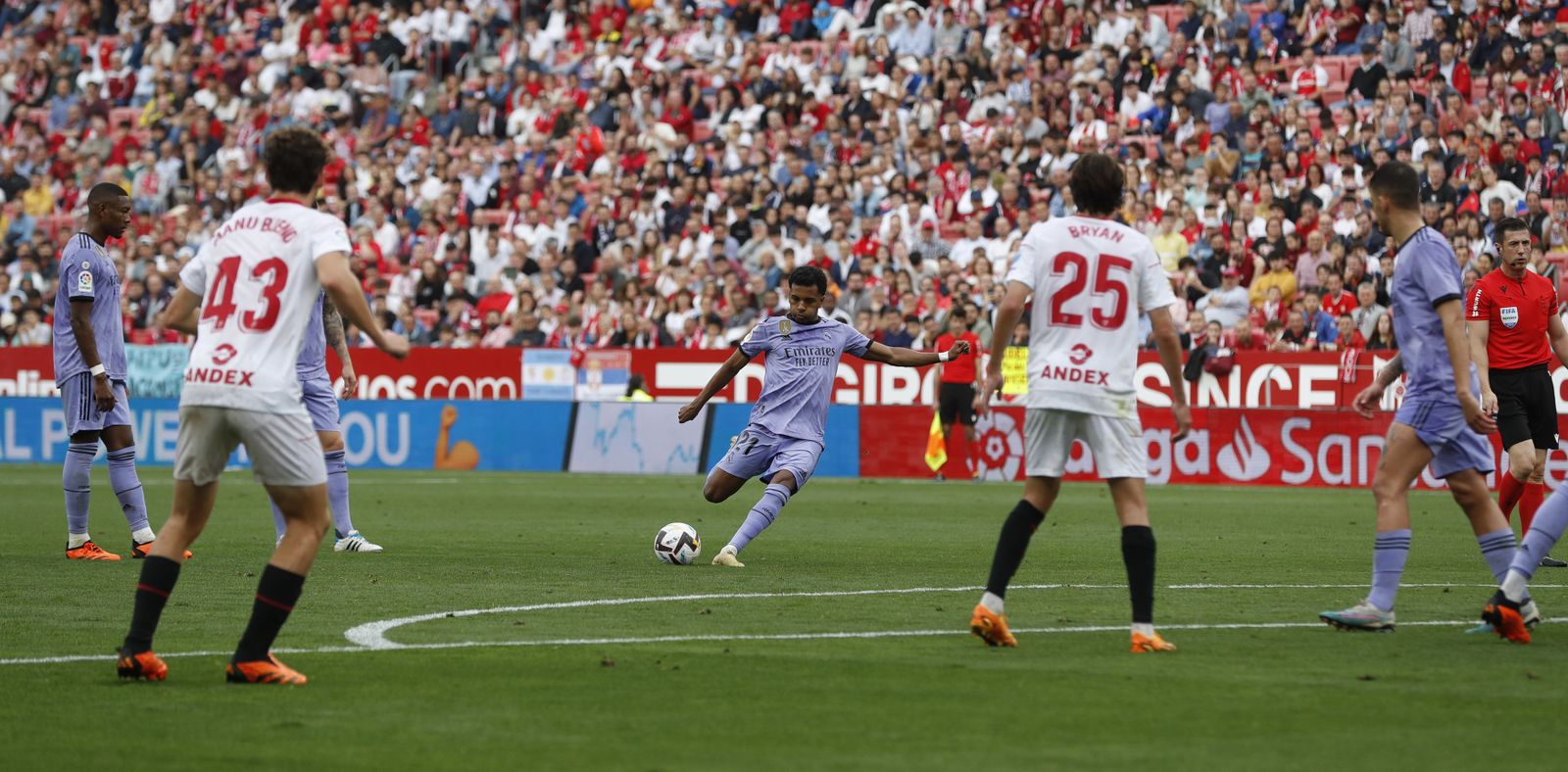Las imágenes del Sevilla-Madrid