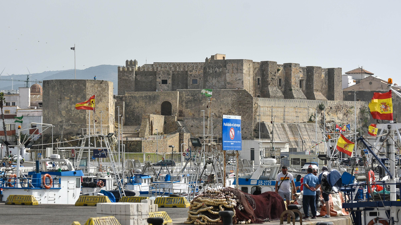 Las fotos del puerto pesquero de Tarifa