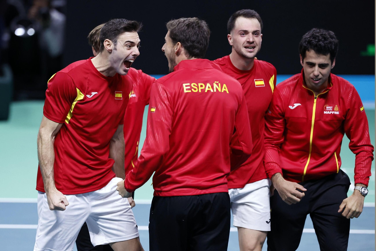 Las fotos de la clasificación de España para la final de la Copa Davis