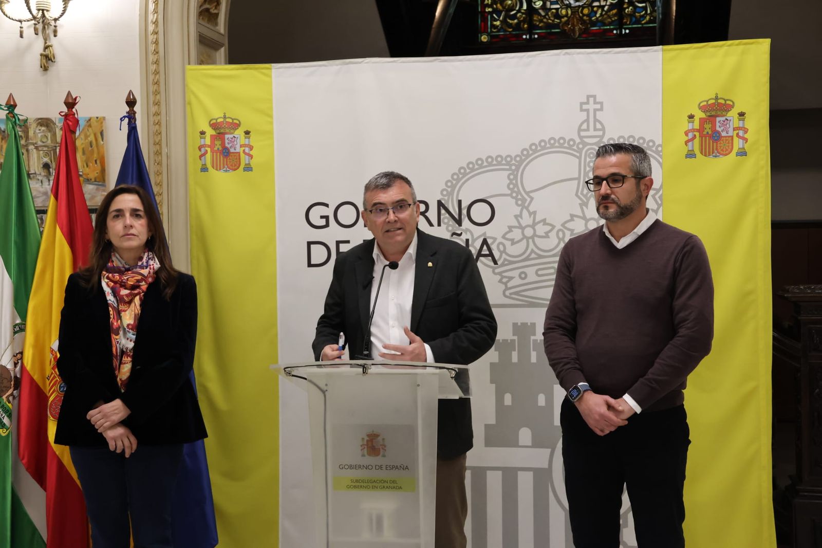 José Antonio Montilla, en rueda de prensa.