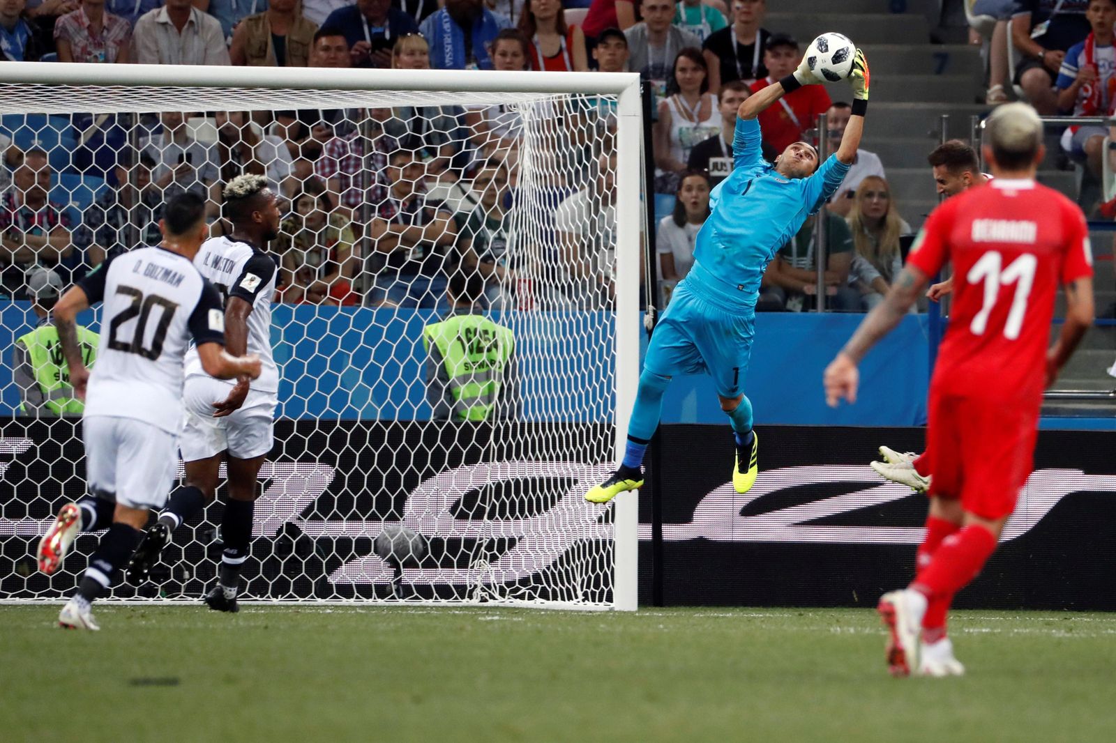 Las imágenes del Suiza-Costa Rica