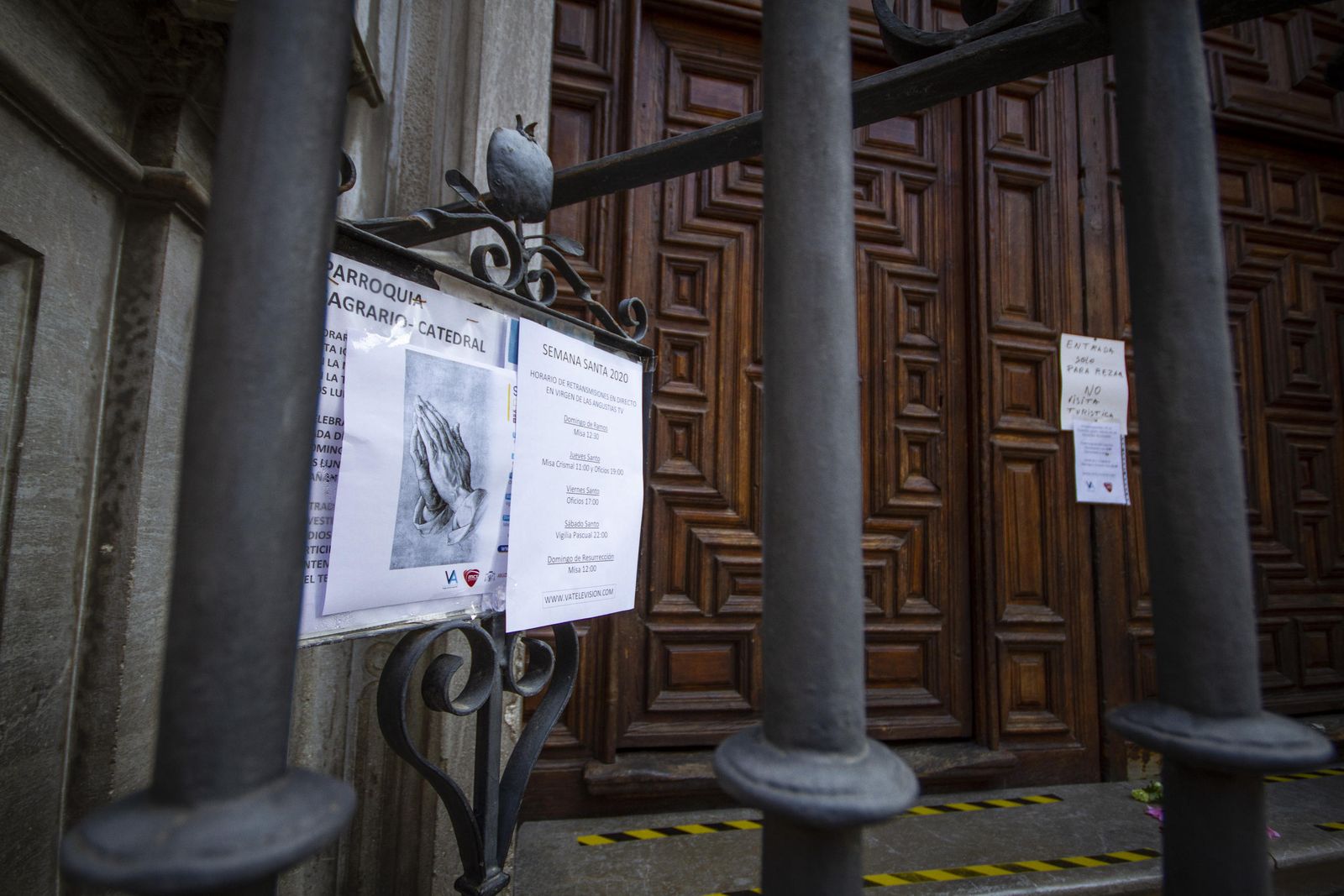 Fotos de Semana Santa: el Domingo de Ramos de Granada desierto por el coronavirus