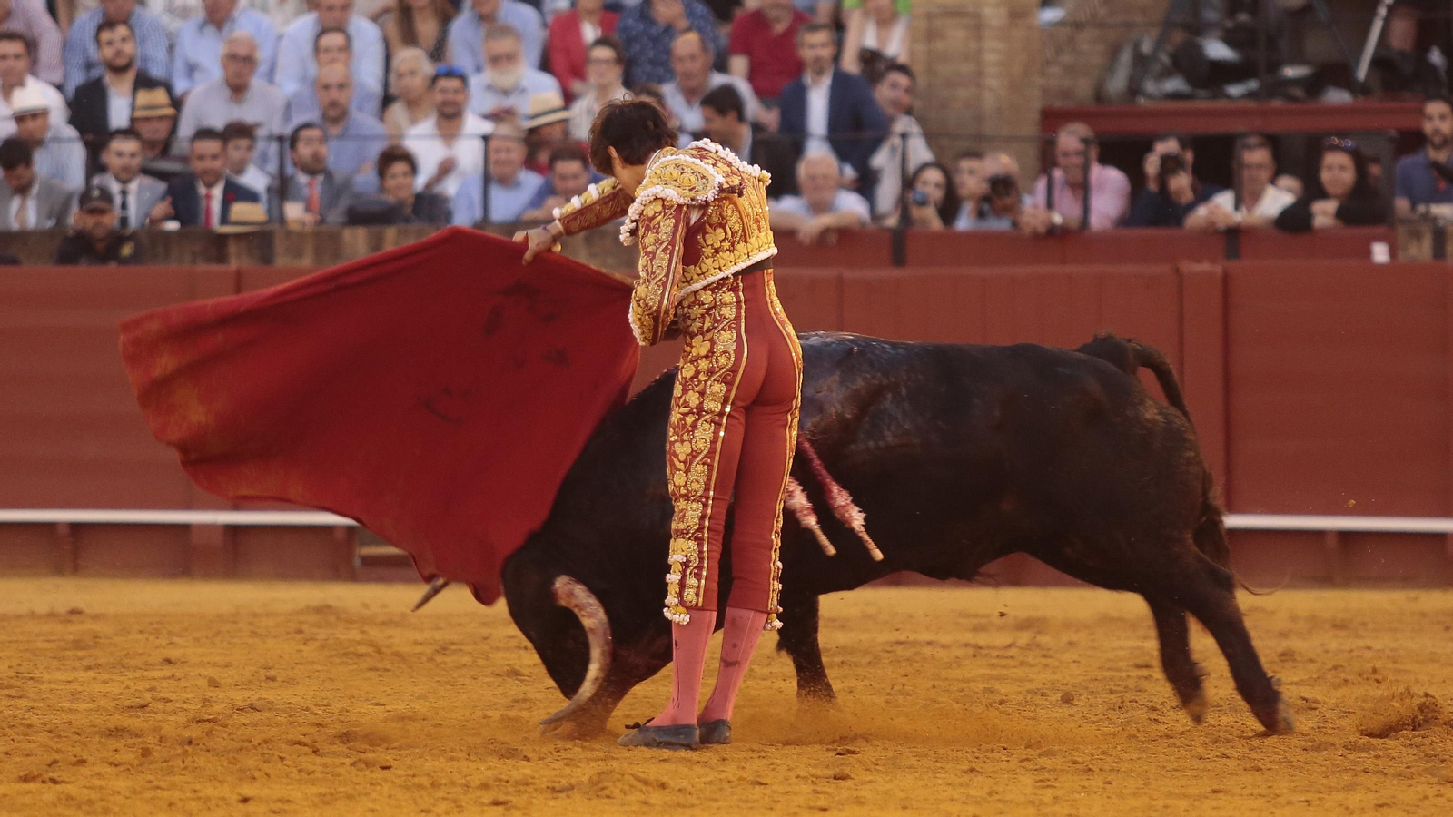 Las imágenes de la faena de Roca Rey al sexto de la tarde