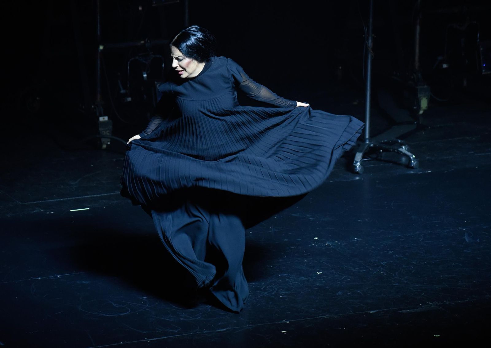 Mercedes de Córdoba en la Bienal de Flamenco