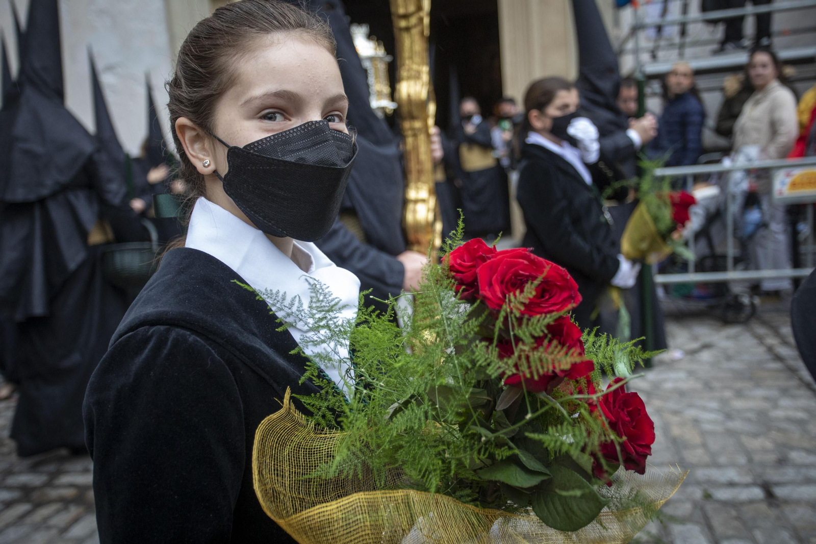 Las imágenes de la cofradía de Vera-Cruz en la Semana Santa de Cádiz 2022