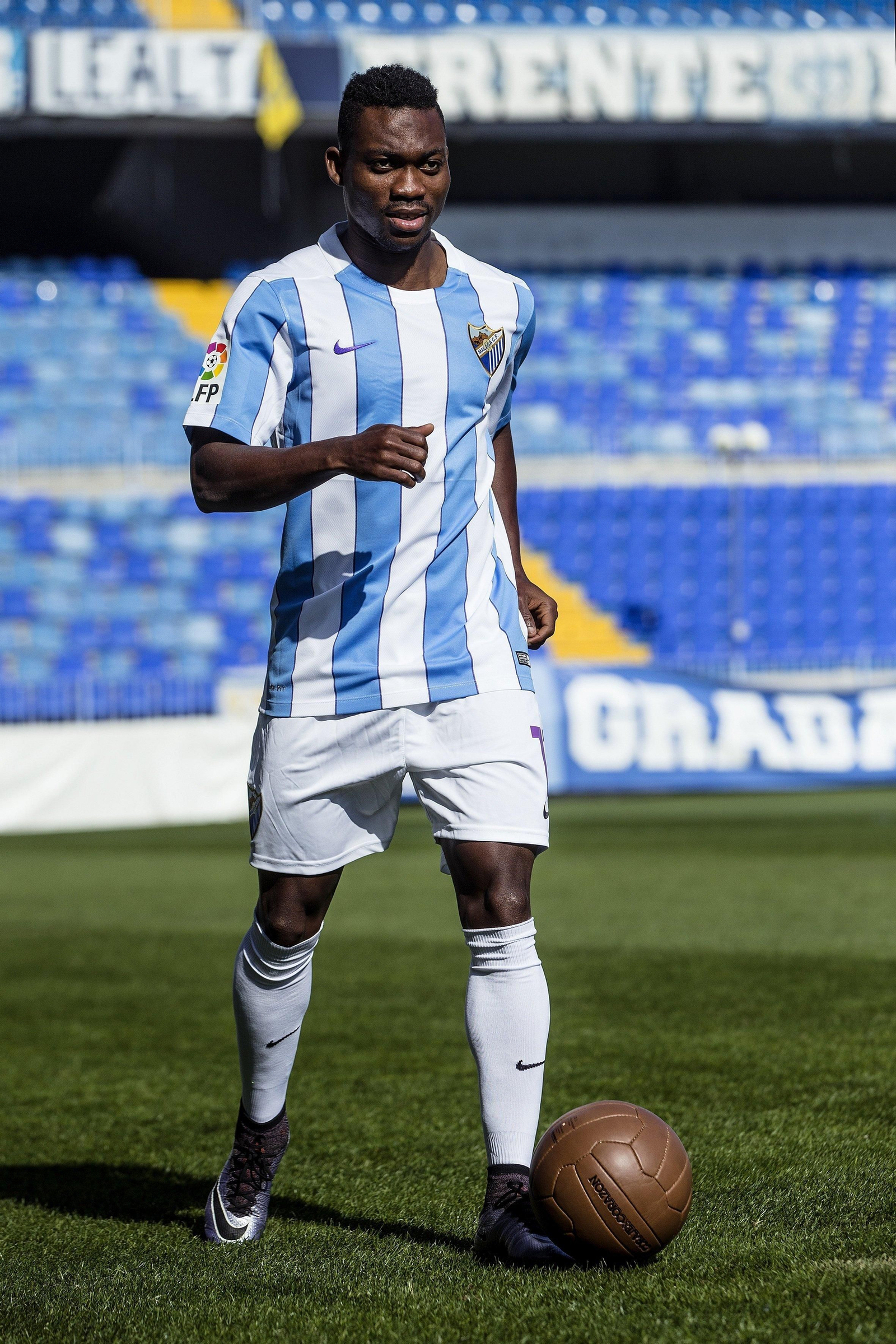 La etapa de Christian Atsu en el Málaga CF, en imágenes