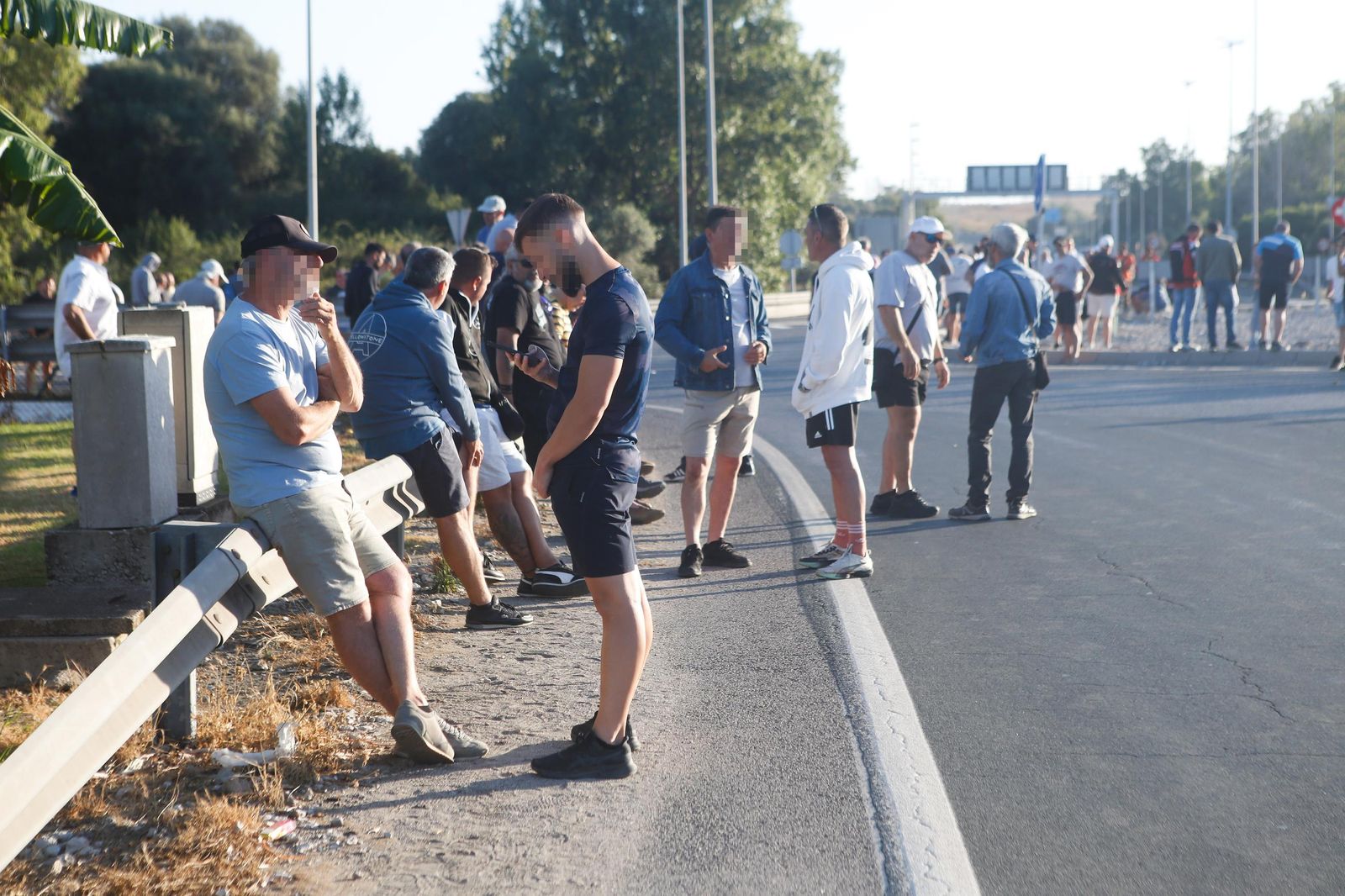 Fotos de la jornada del jueves de la huelga del metal en el Campo de Gibraltar