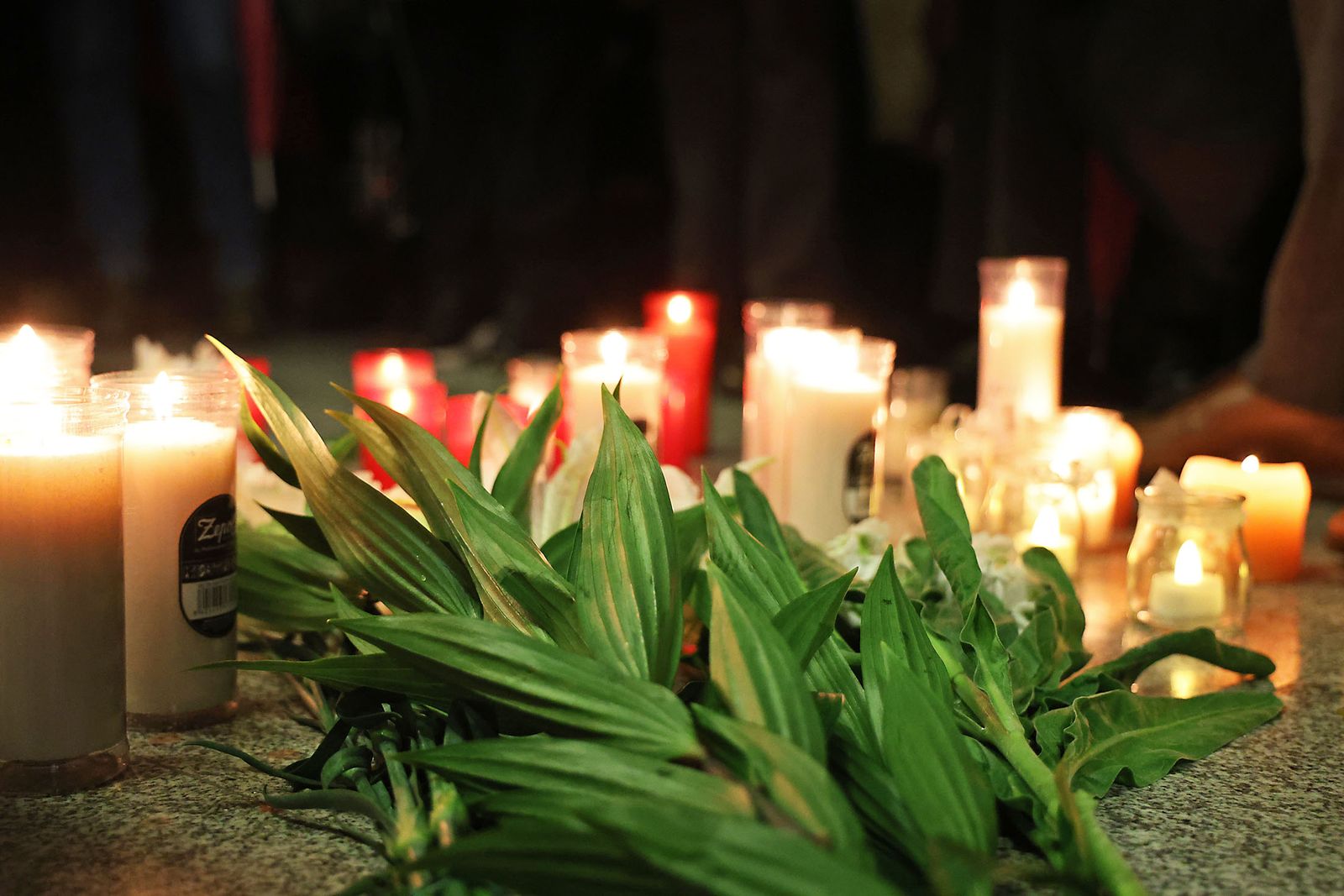 Las fotografías de la vigilia por los fallecidos en el accidente de tren  de Adamuz