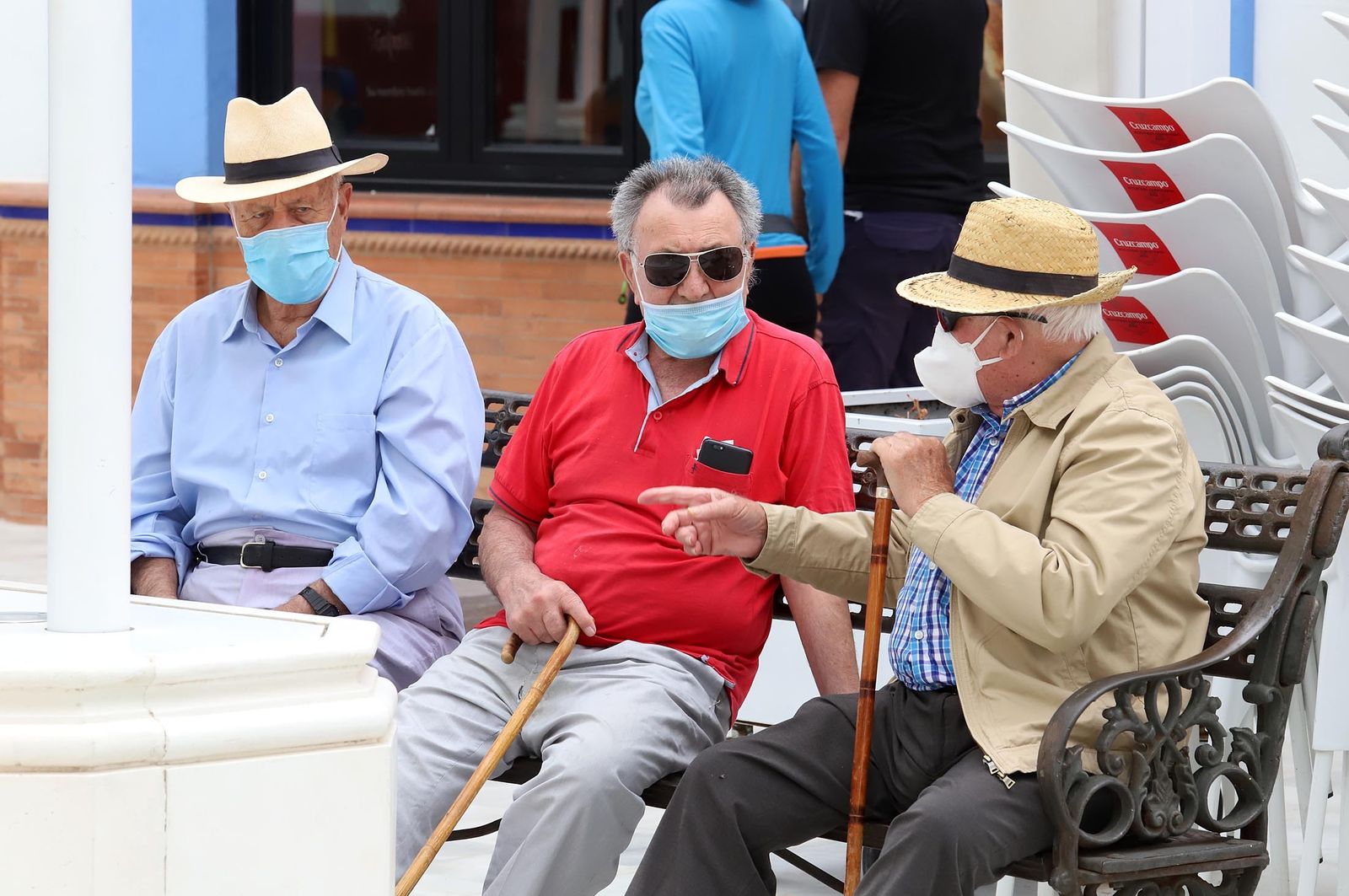 Imágenes de la Virgen del Rocío en el Lunes de Pentecostés 2020