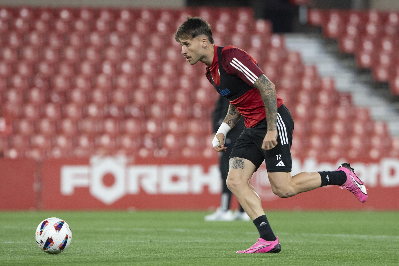 Así fue el primer entrenamiento de José Ramón Sandoval en el Granada CF