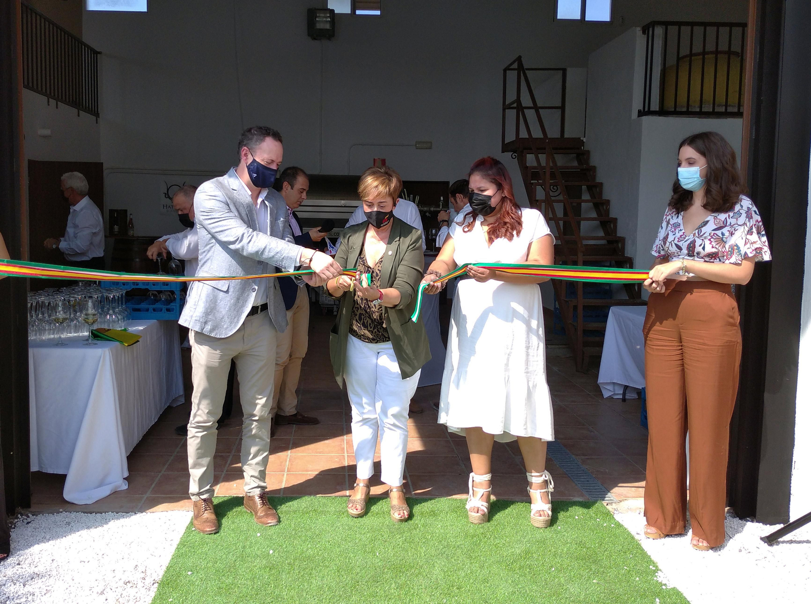 Inauguración de las Bodegas Hathor en Moriles.