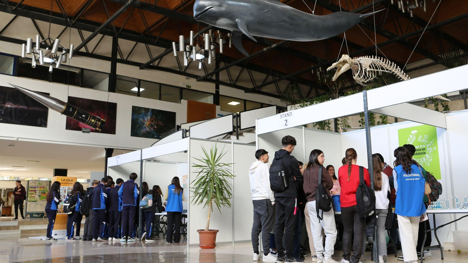 Grupos de estudiantes participan en la Semana de la Ciencia de la Universidad de Granada