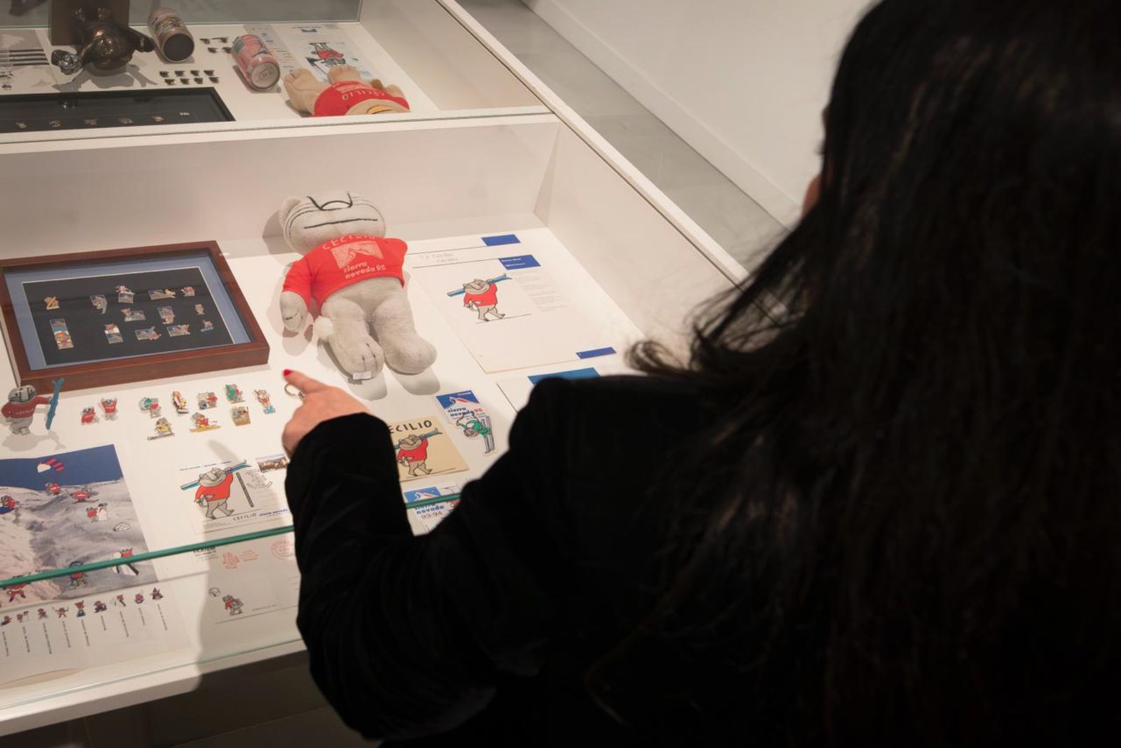 Fotos: la exposición del 30 aniversario de los Campeonatos del Mundo de Esquí Alpino en Granada