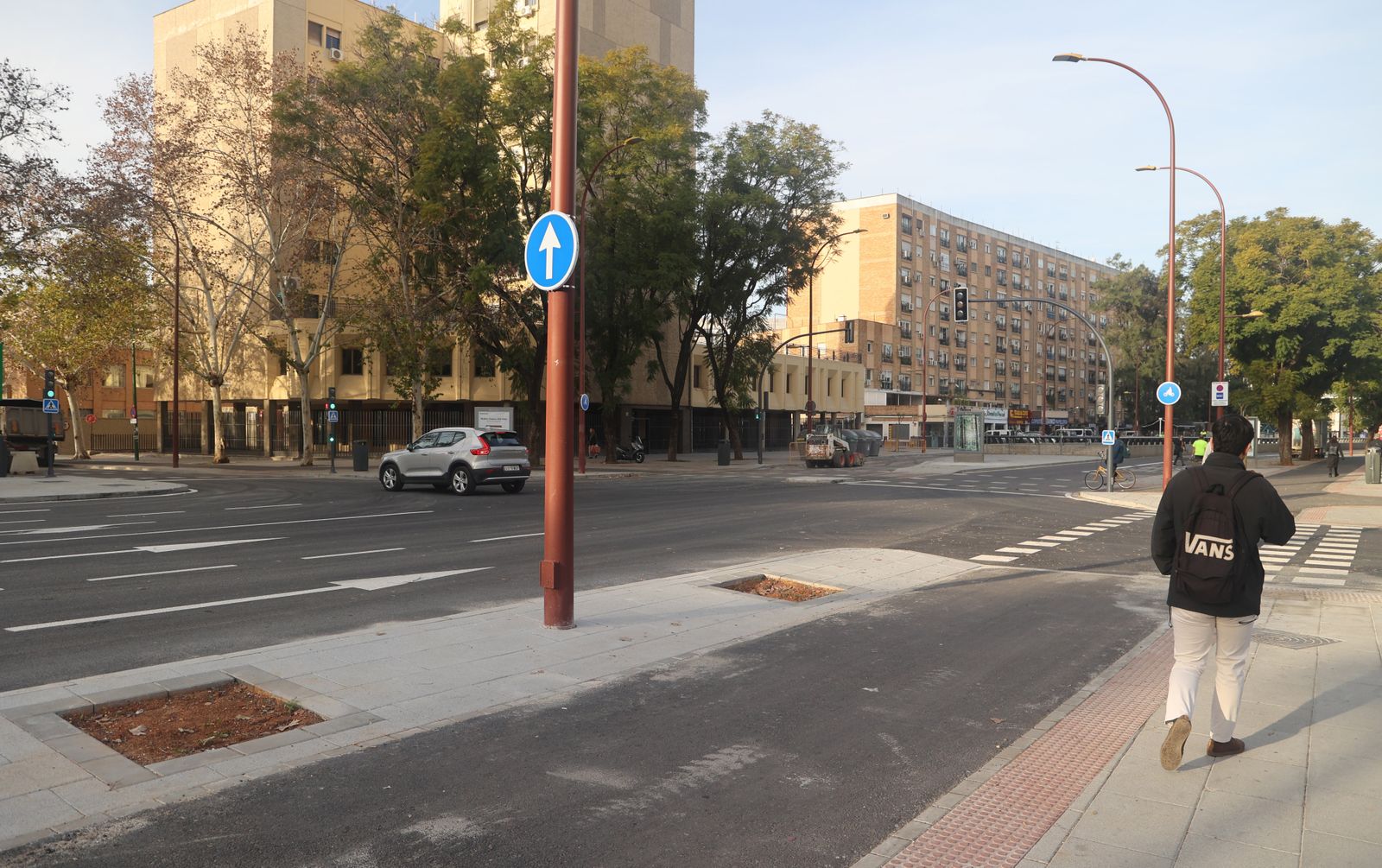 Apertura al tráfico de la Avda San Francisco Javier