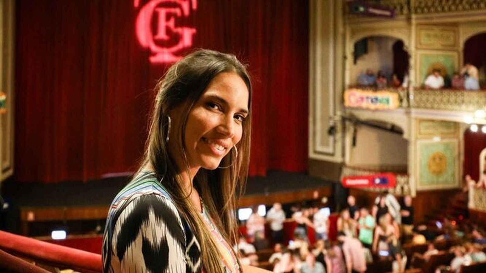 India Martínez, en una sesión del Teatro Falla en este 2022.