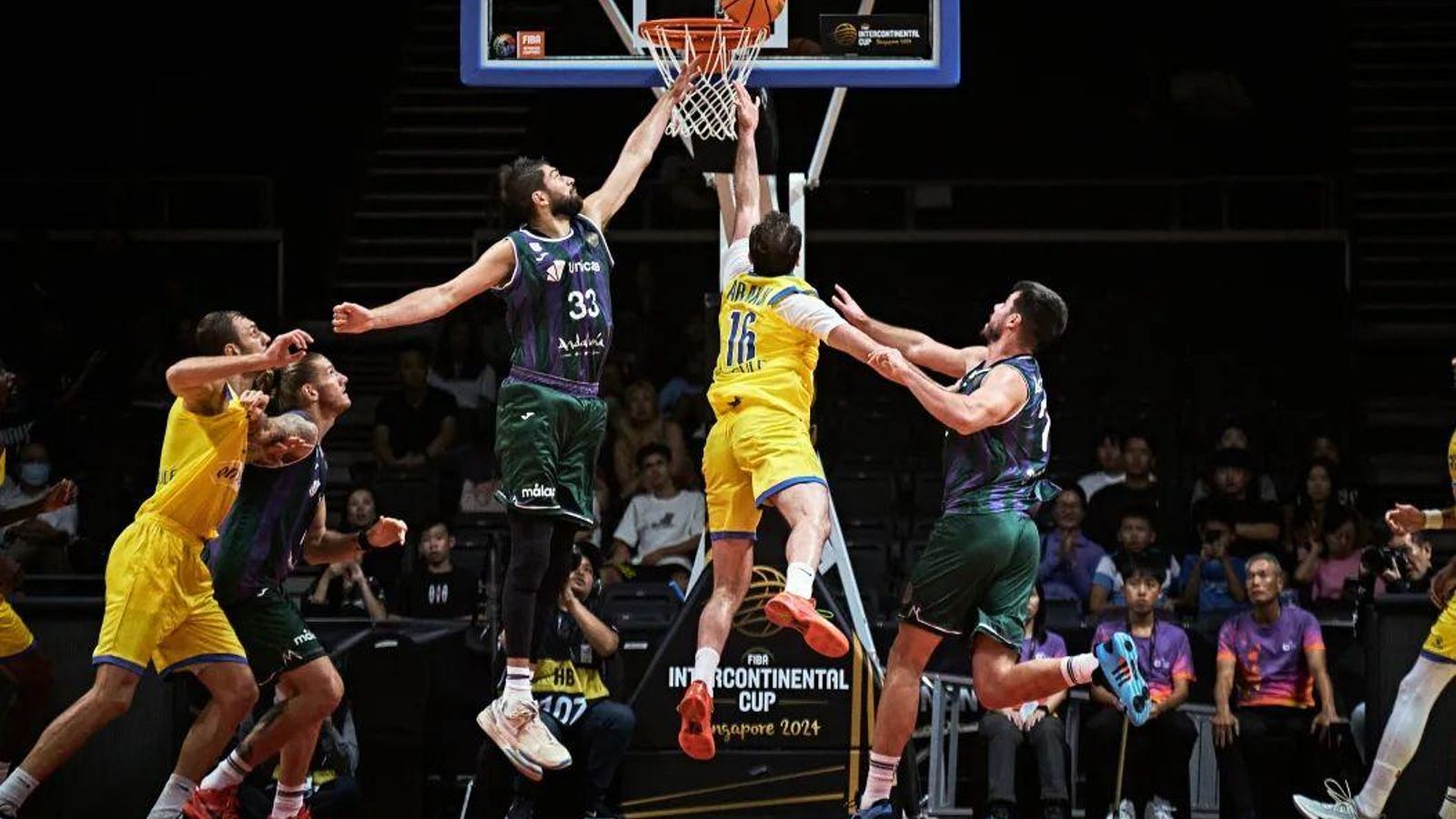 Al Riyadi Beirut-Unicaja CB, en fotos