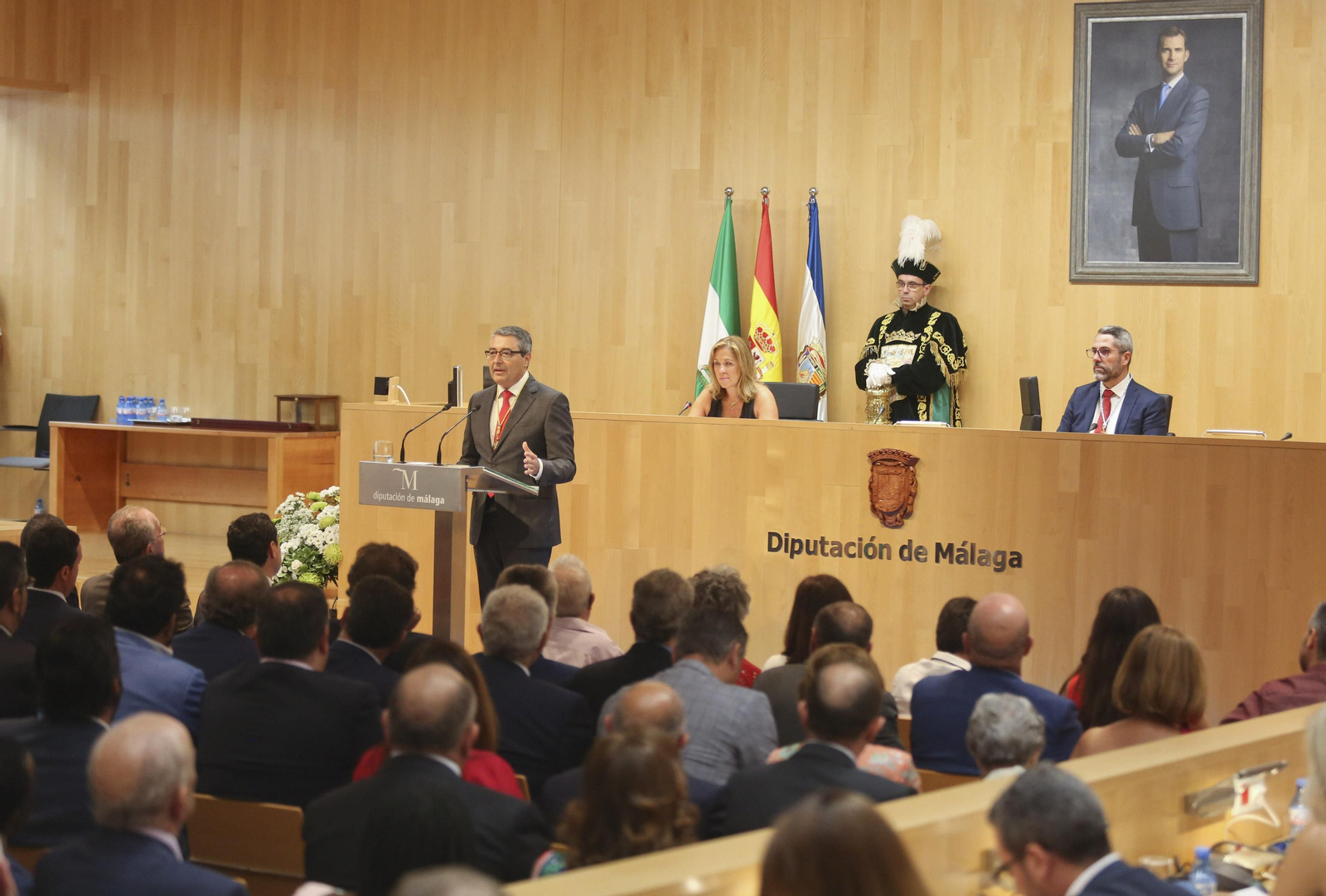 Las fotos del Pleno de la constitución de la Diputación de Málaga