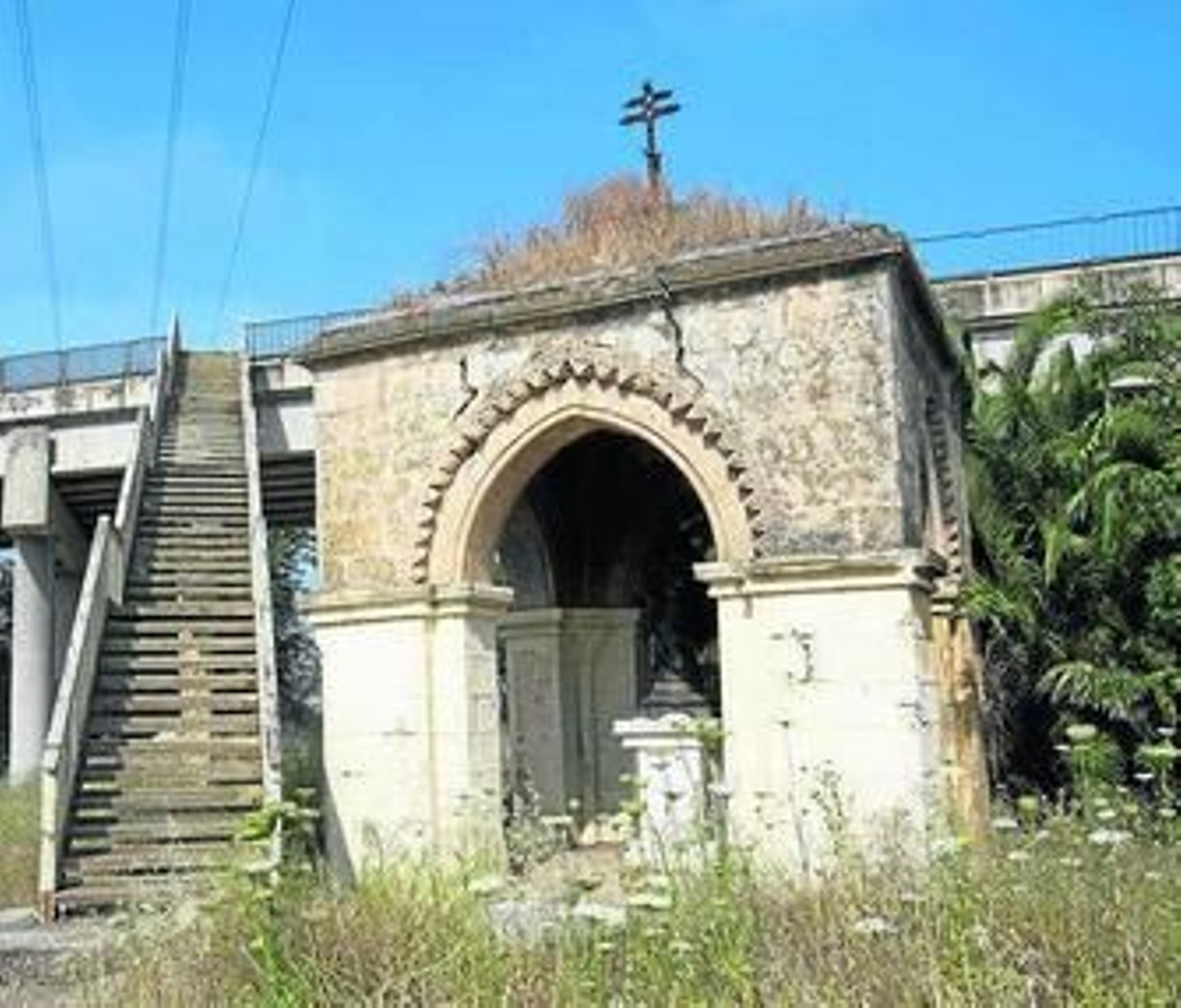 Estado que presenta el humilladero de San Onofre.