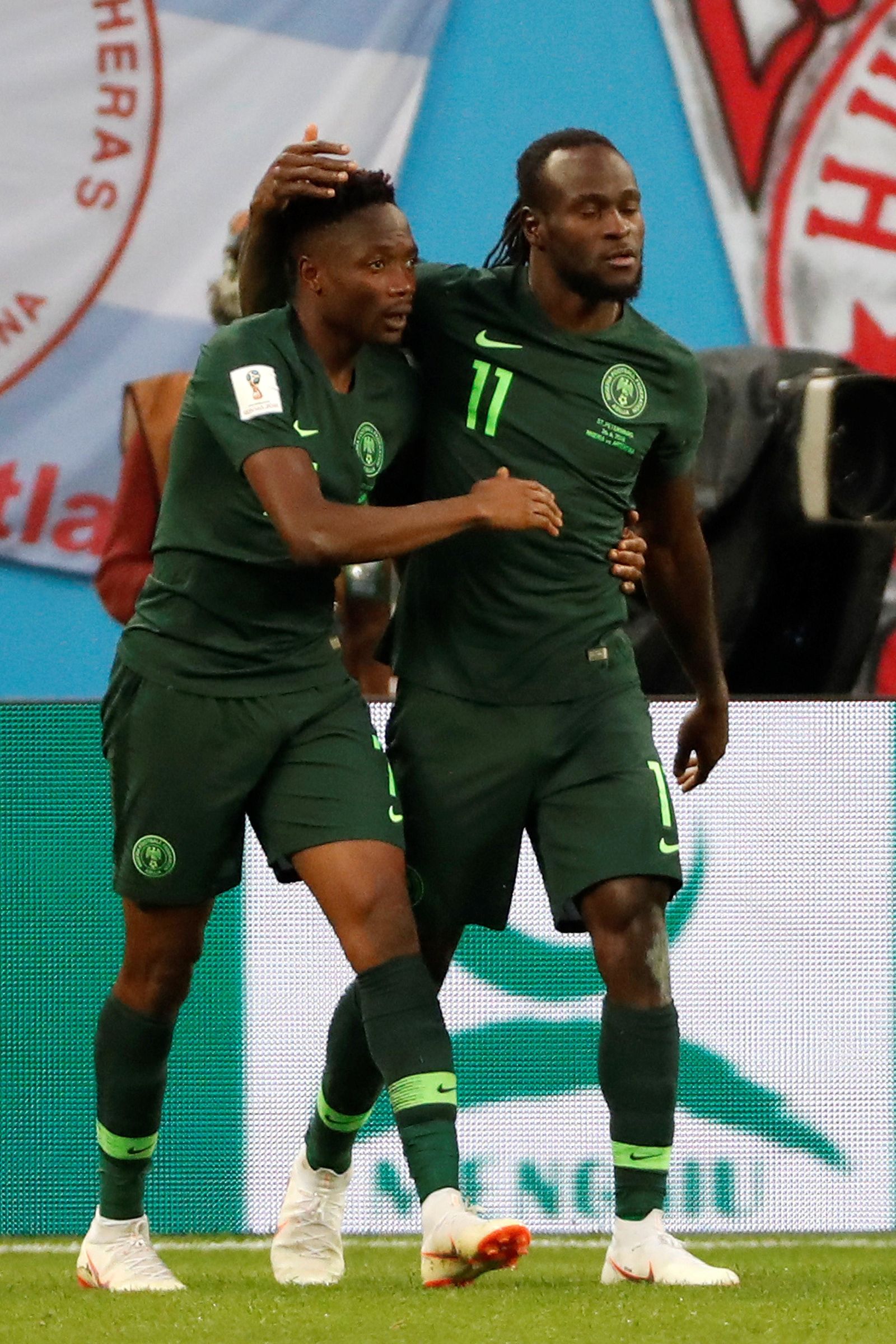 Las imágenes del Nigeria-Argentina