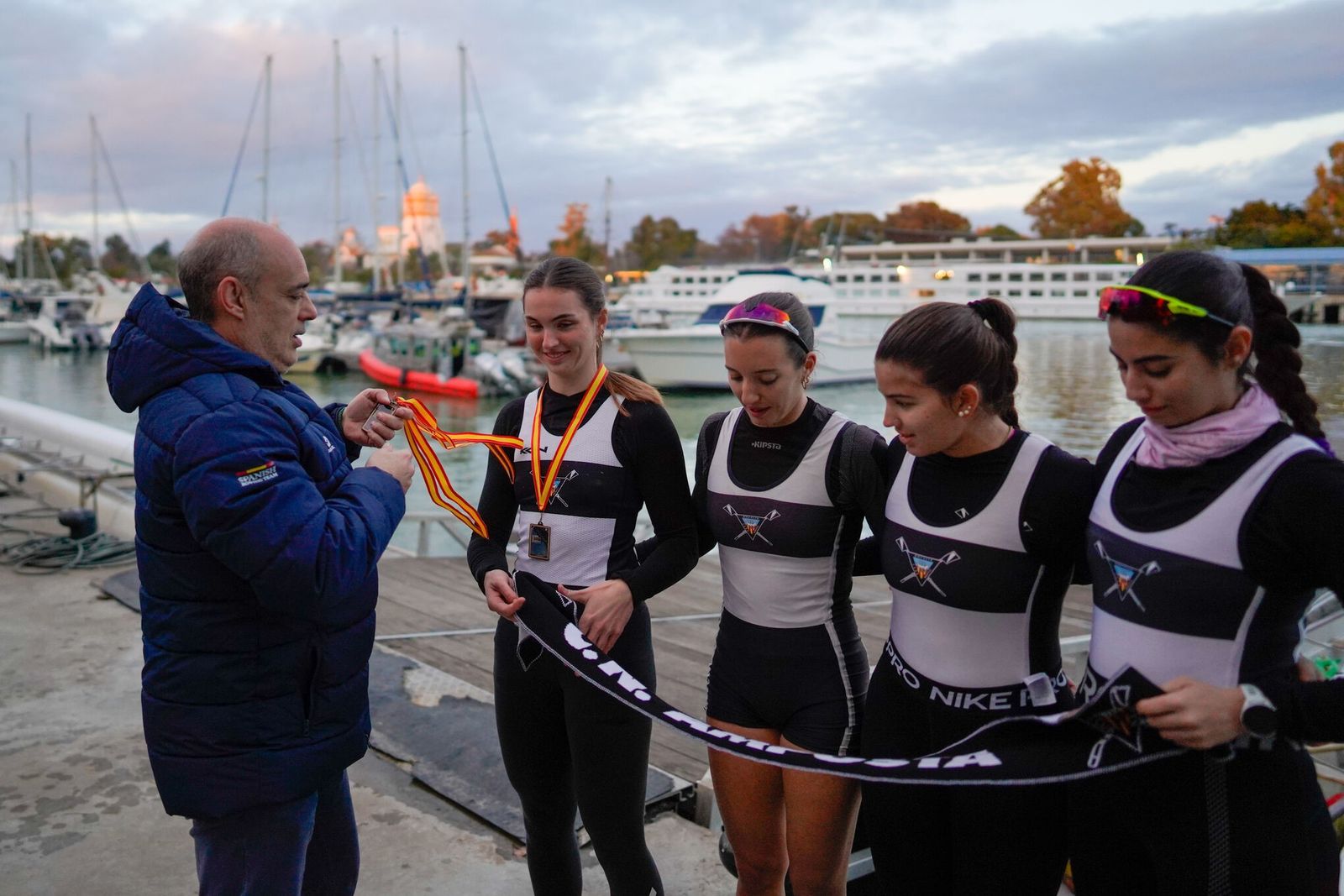 Las fotos de la primera regata de La Liga Nacional de Remo Olímpico Tradicional