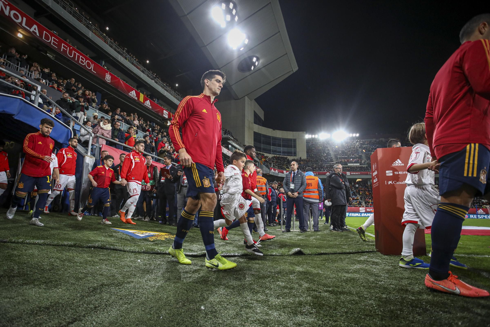 Las imágenes del España-Malta en Cádiz