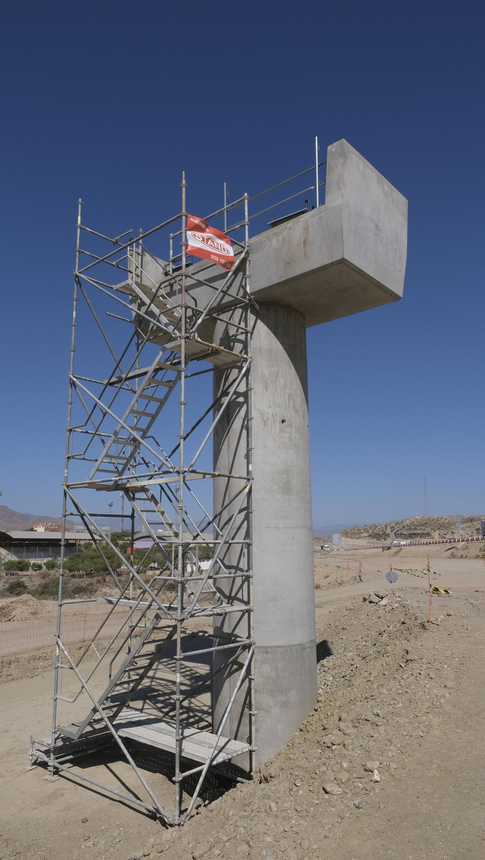 Las obras del nuevo enlace de Viator, en imágenes