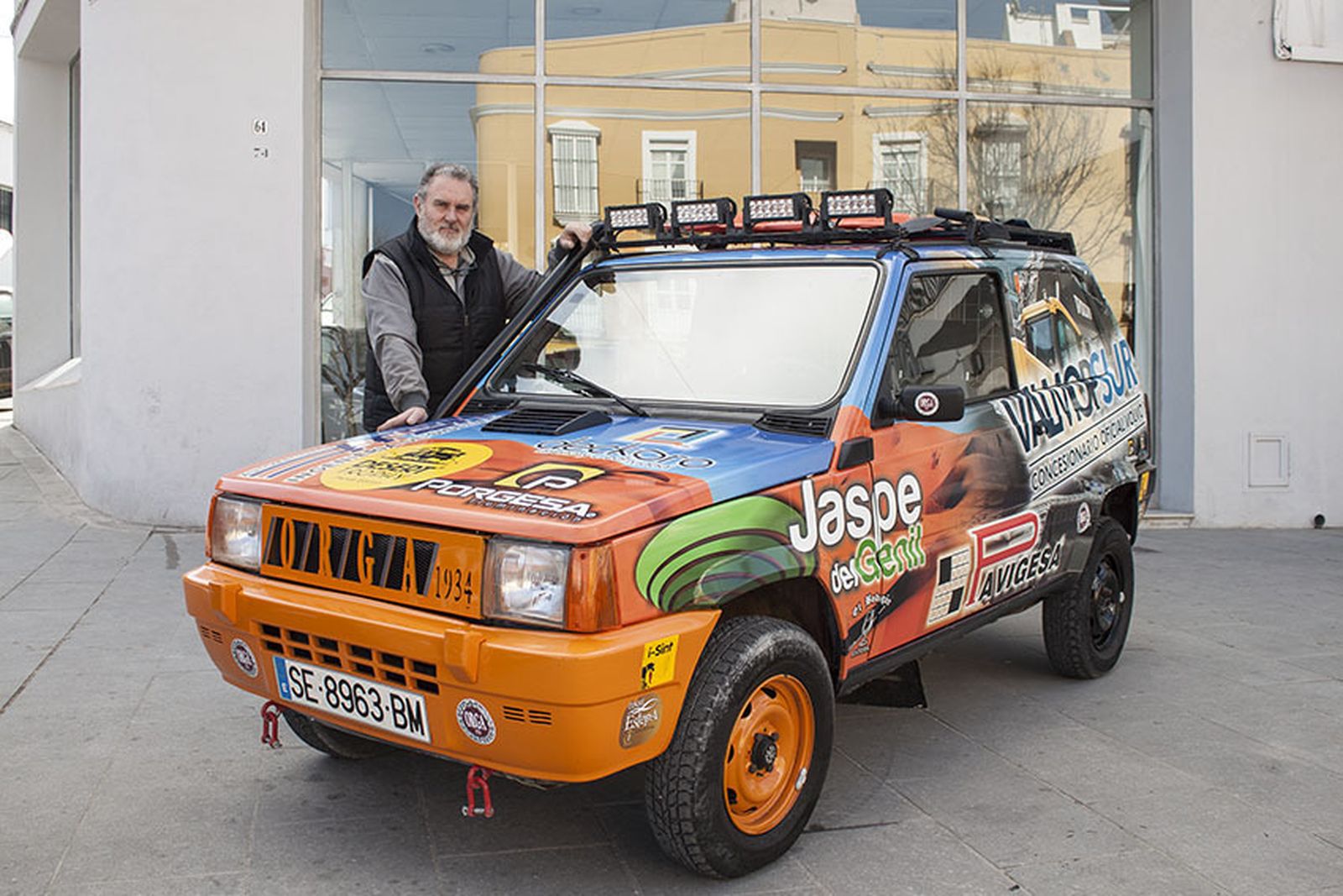 África a bordo de un Fiat Panda