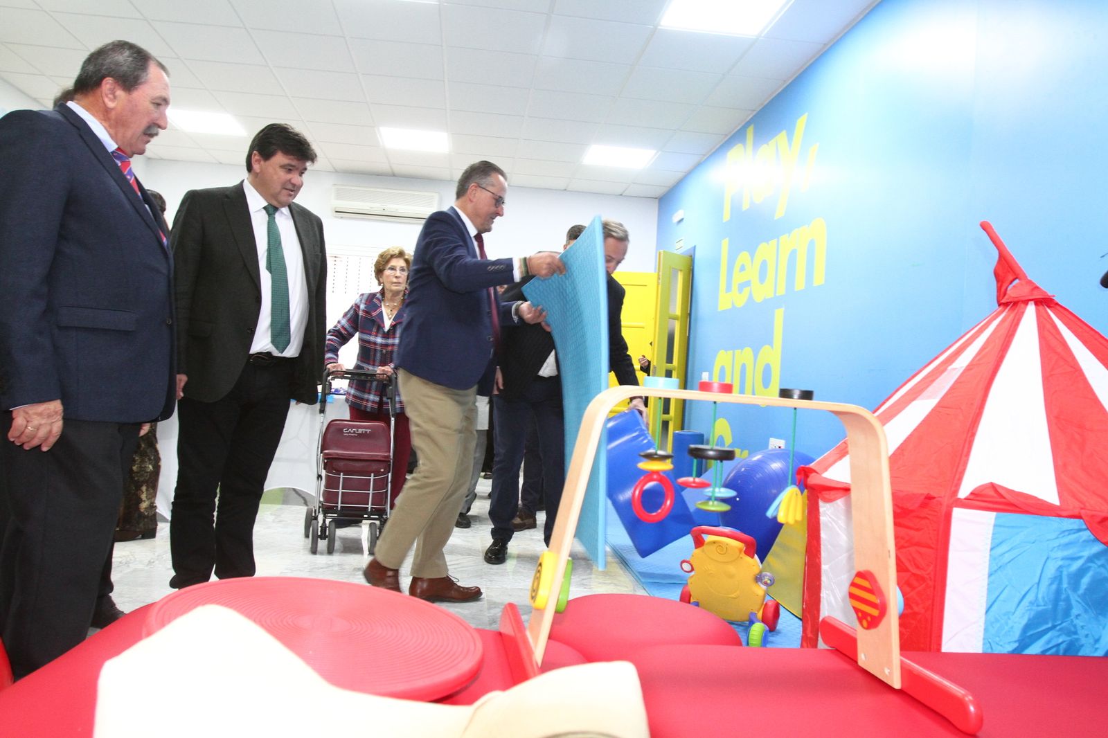 Inauguración del Cait Aspromin 'El Molino'.