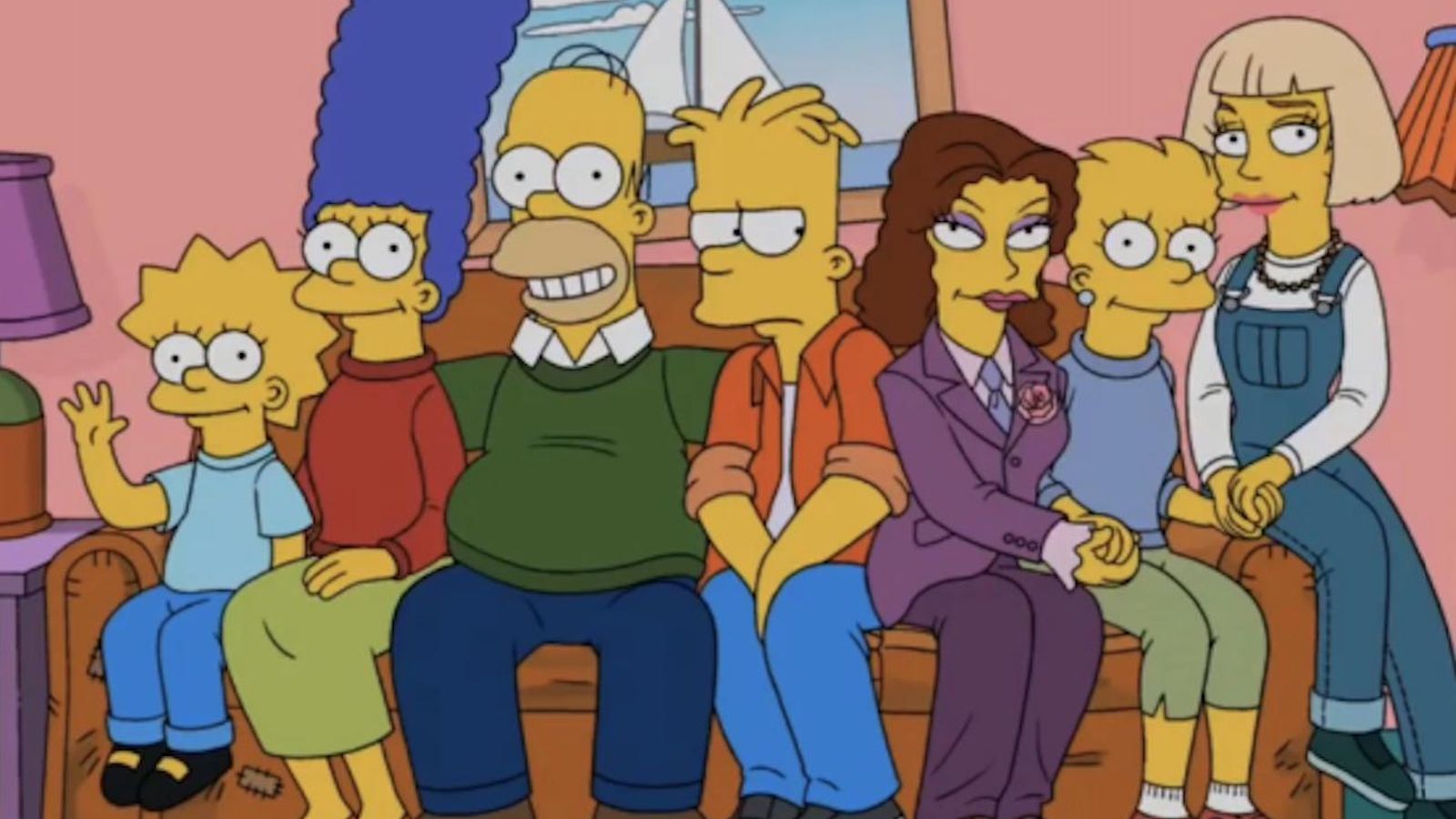 La escena en la que Lisa aparece con pareja lésbica poliamorosa