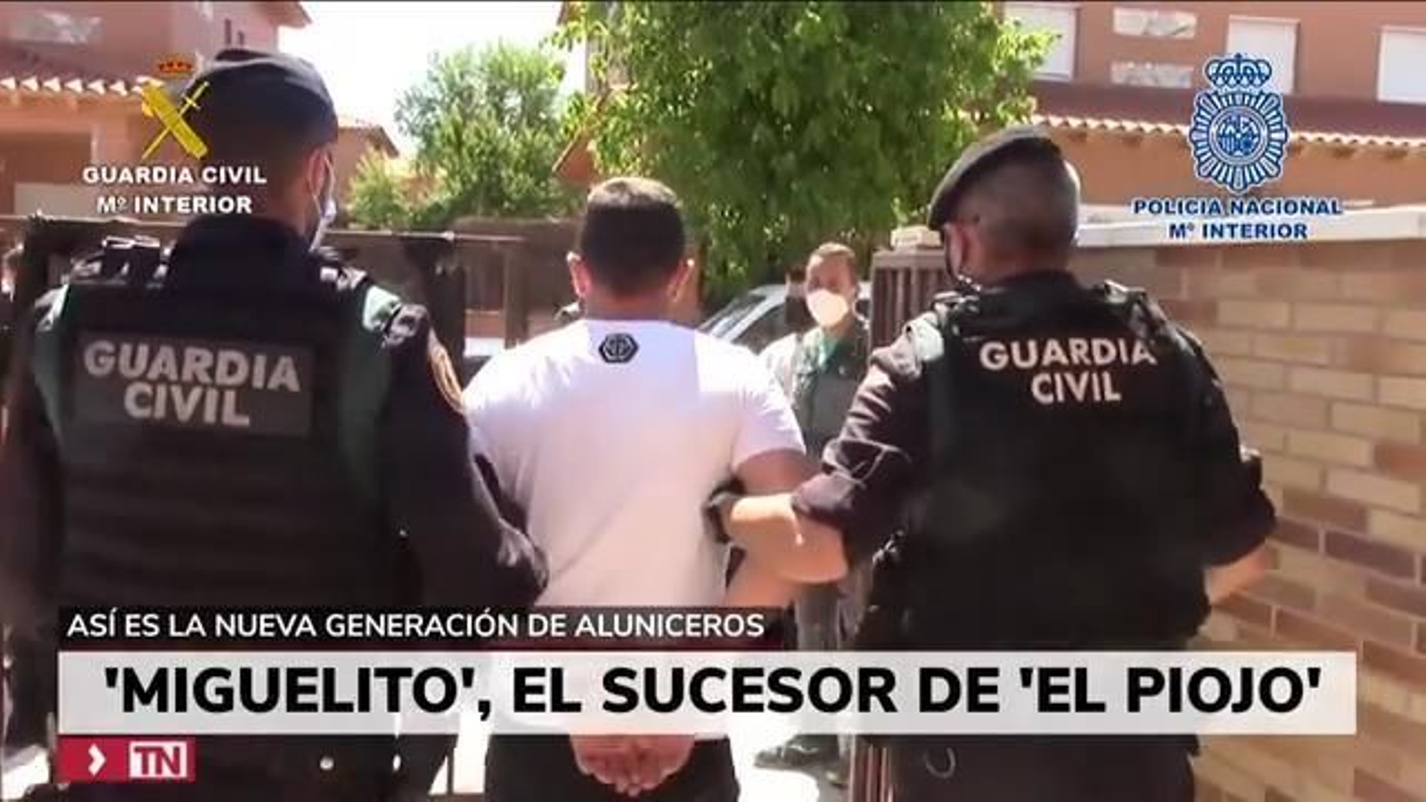 Detenido en Madrid Miguelito, hijo de los aluniceros La Tata y El Piojo