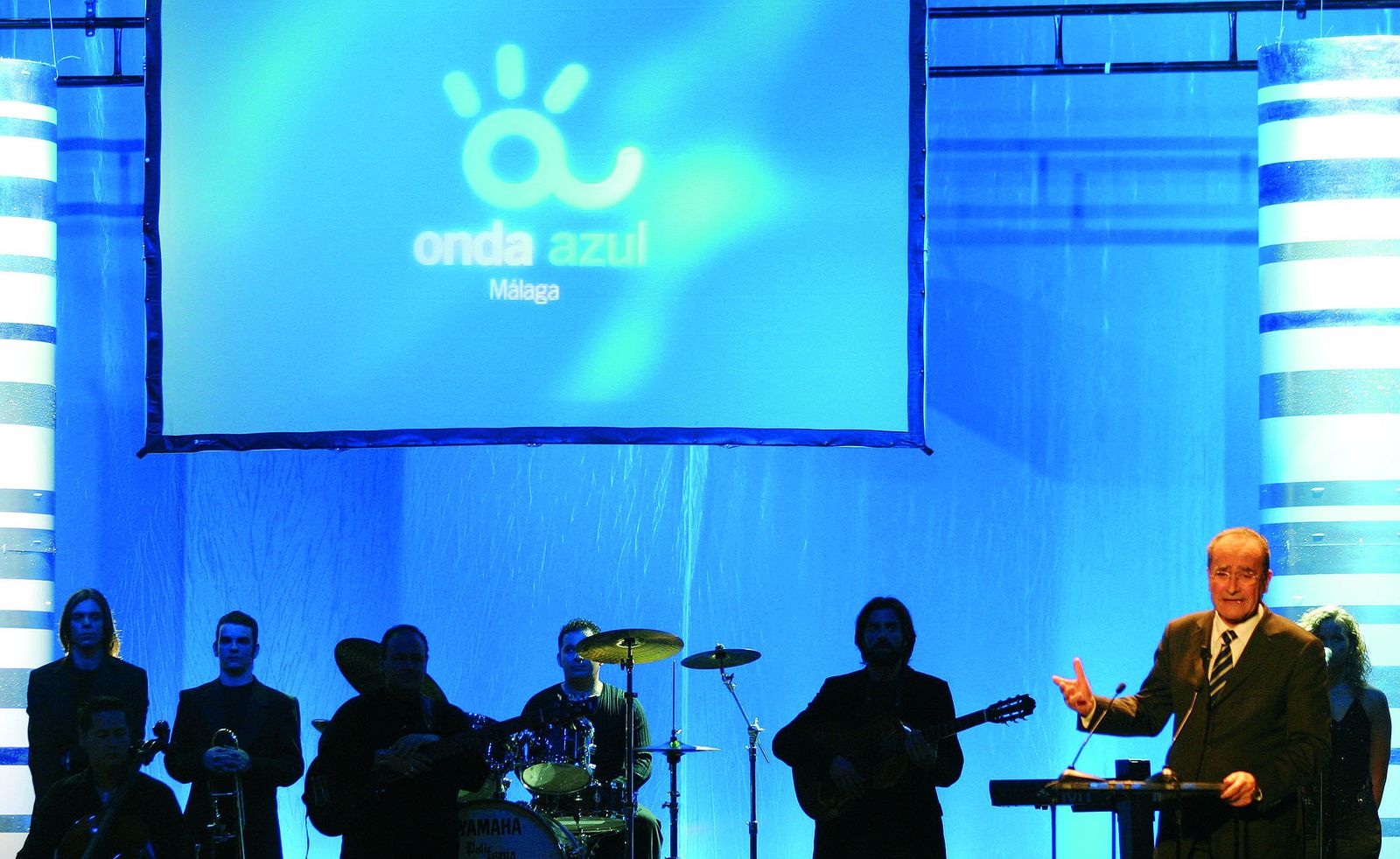 Francisco de la Torre, en la presentación de Onda Azul, en 2006.