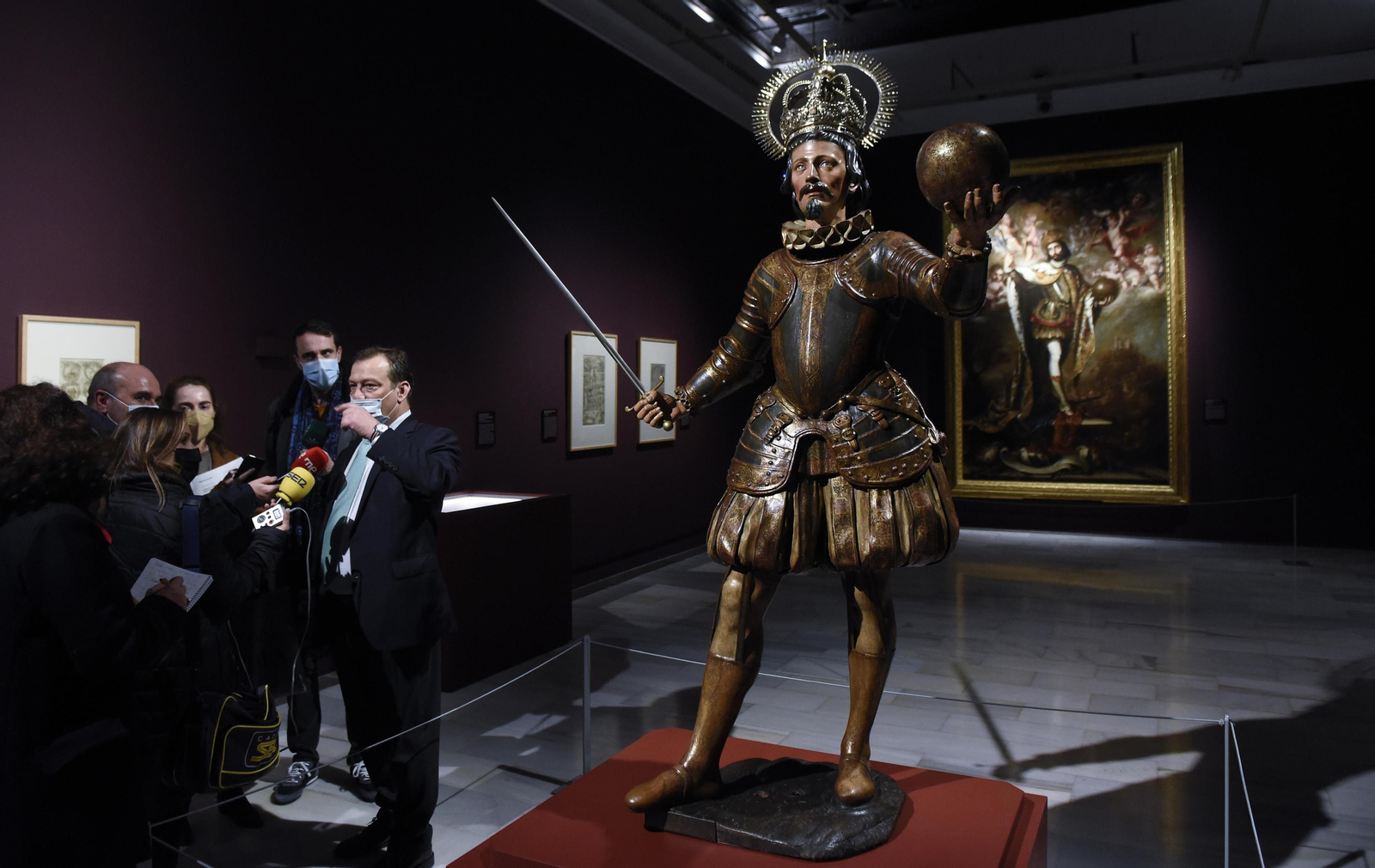 Exposición antológica de Valdés Leal en el Bellas Artes.