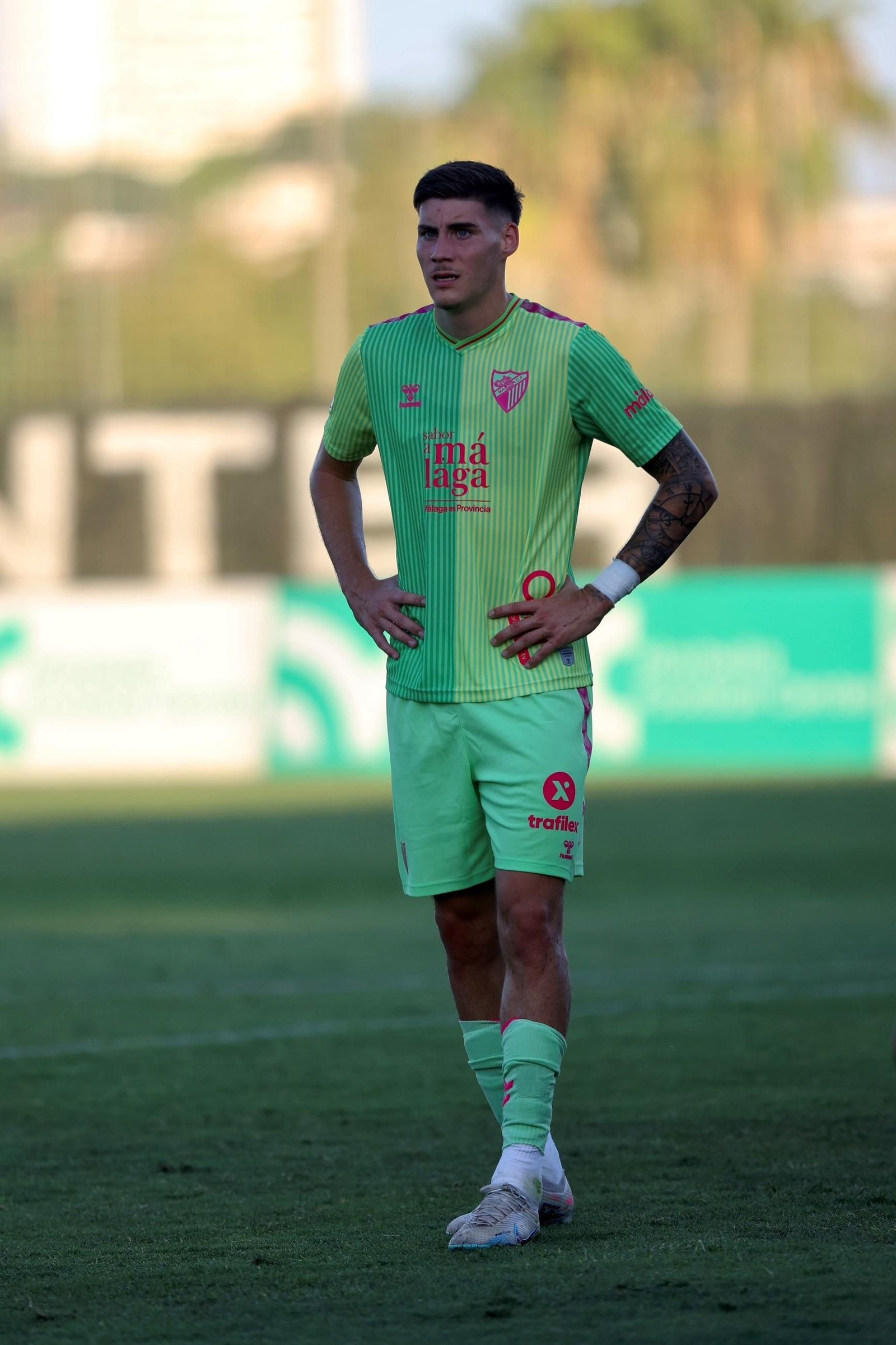 Roberto, su paso por el Málaga CF en fotos