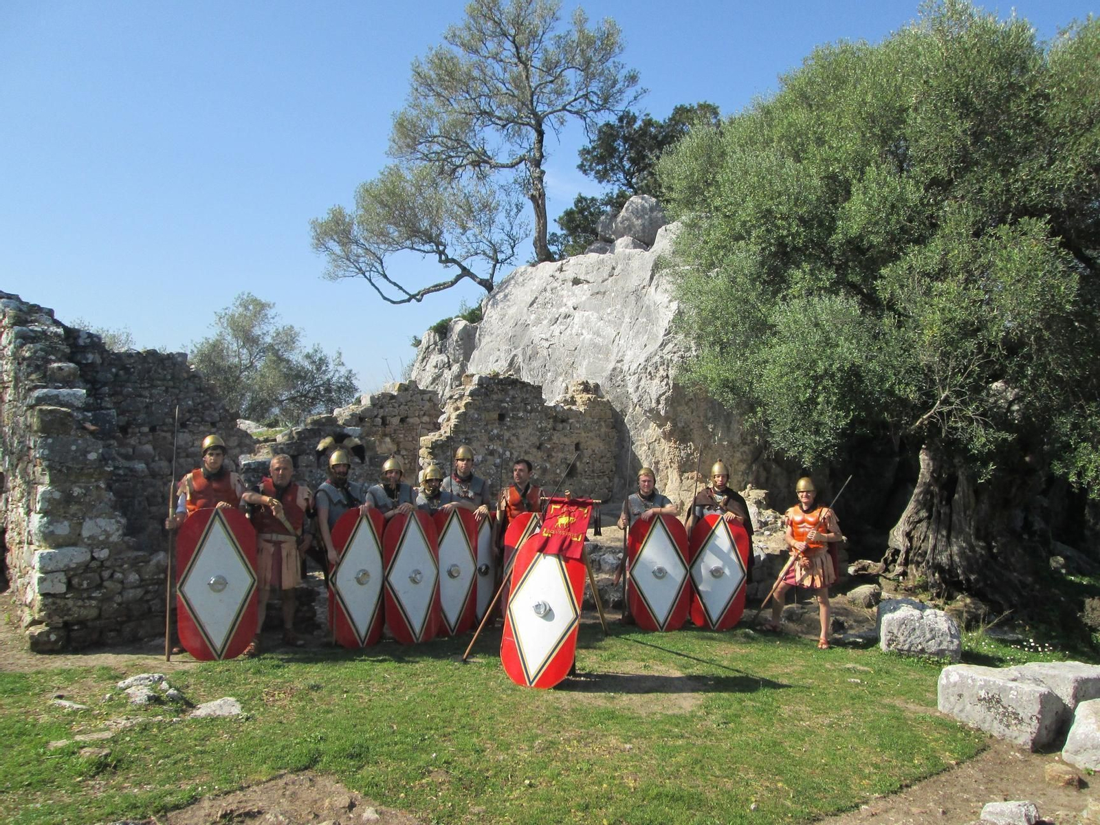 Visita teatralizada a la ciudad romana de Ocuri.